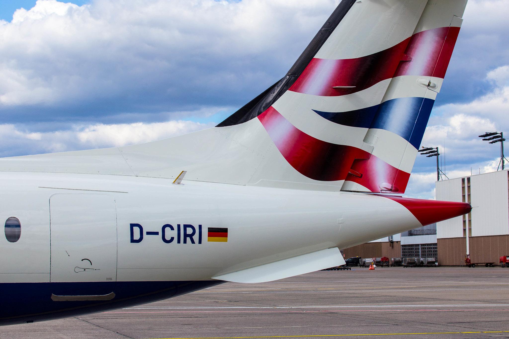 Hamburg Airport: British Airways (BA / BAW) | Operator: MHS Aviation |  Dornier 328-110 D328 | D-CIRI | MSN 3005