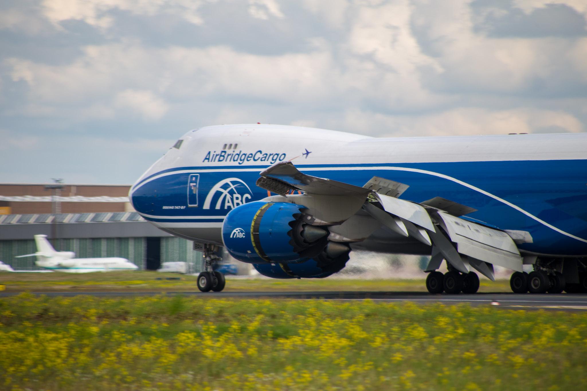 Frankfurt Airport: AirBridgeCargo (RU / ABW) | Operator: AirBridgeCargo Airlines |  Boeing 747-8HV(F) B748 | VQ-BRH | MSN 37669