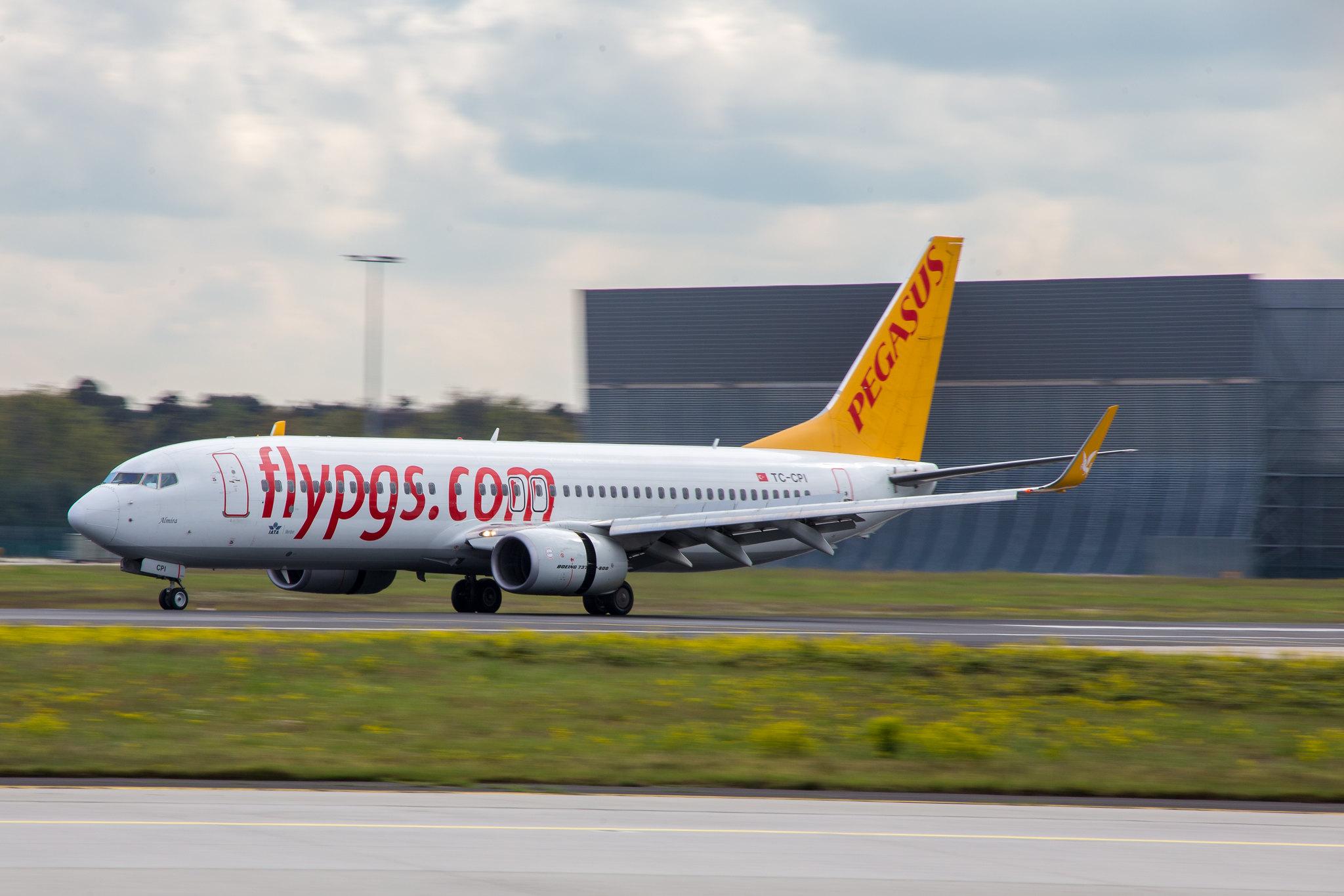 Frankfurt Airport: Pegasus Airlines (PC / PGT) |  Boeing 737-82R B738 | TC-CPI | MSN 40014