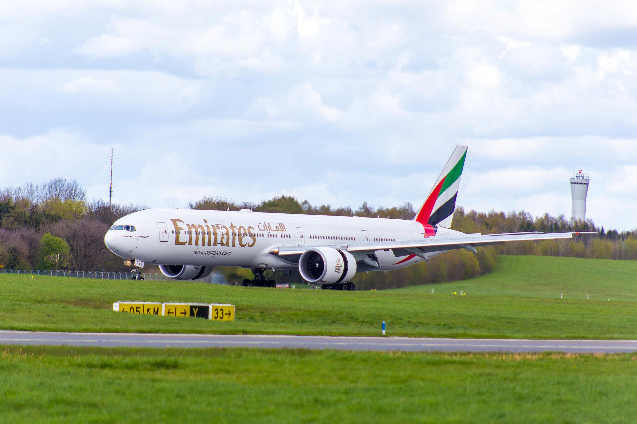 Hamburg Airport: Emirates (EK / UAE) |  Boeing 777-31H(ER) B77W | A6-EGZ | MSN 41081