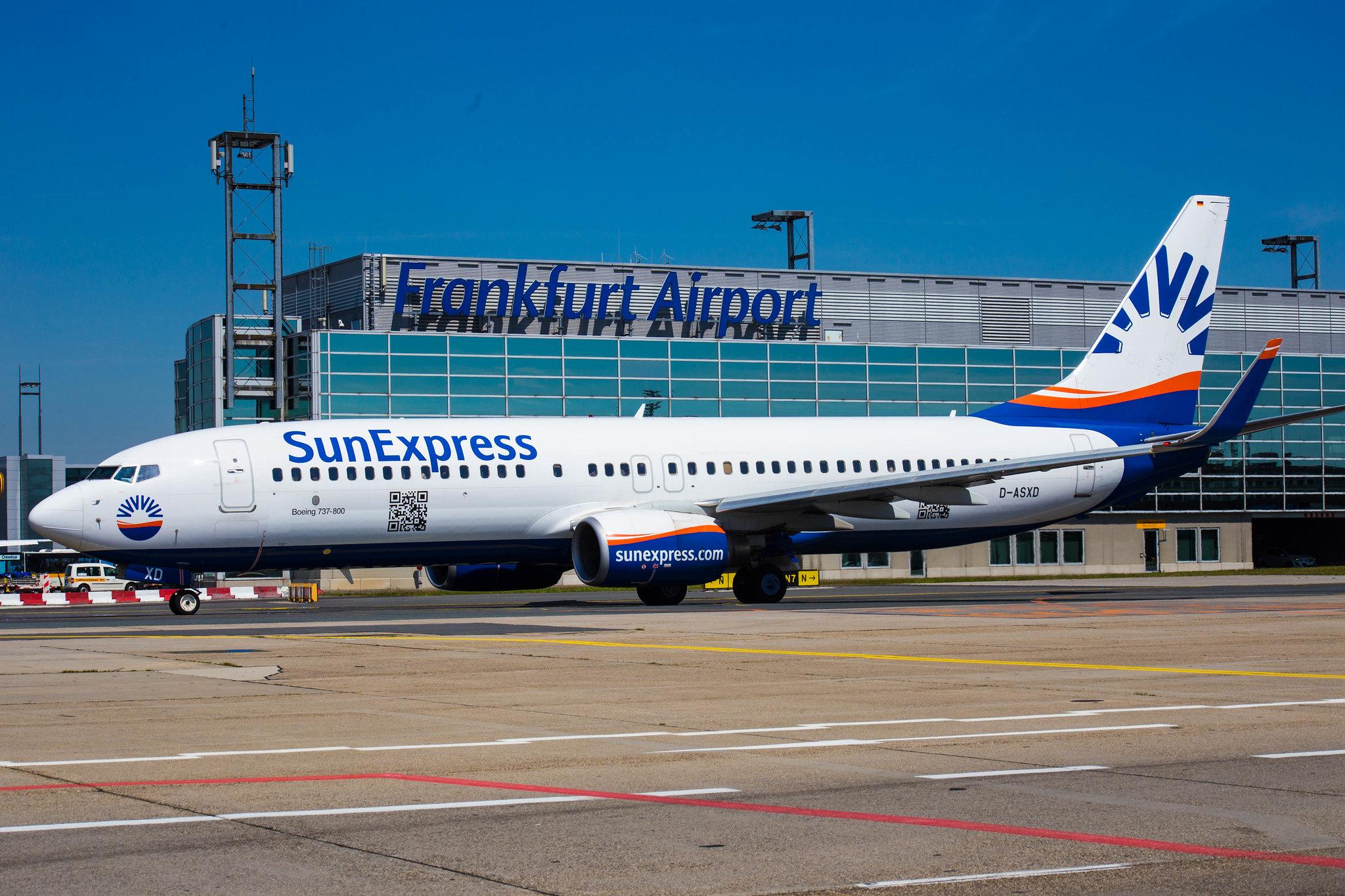 Frankfurt Airport: SunExpress (XQ / SXS) |  Boeing 737-8AS B738 | D-ASXD | MSN 33562