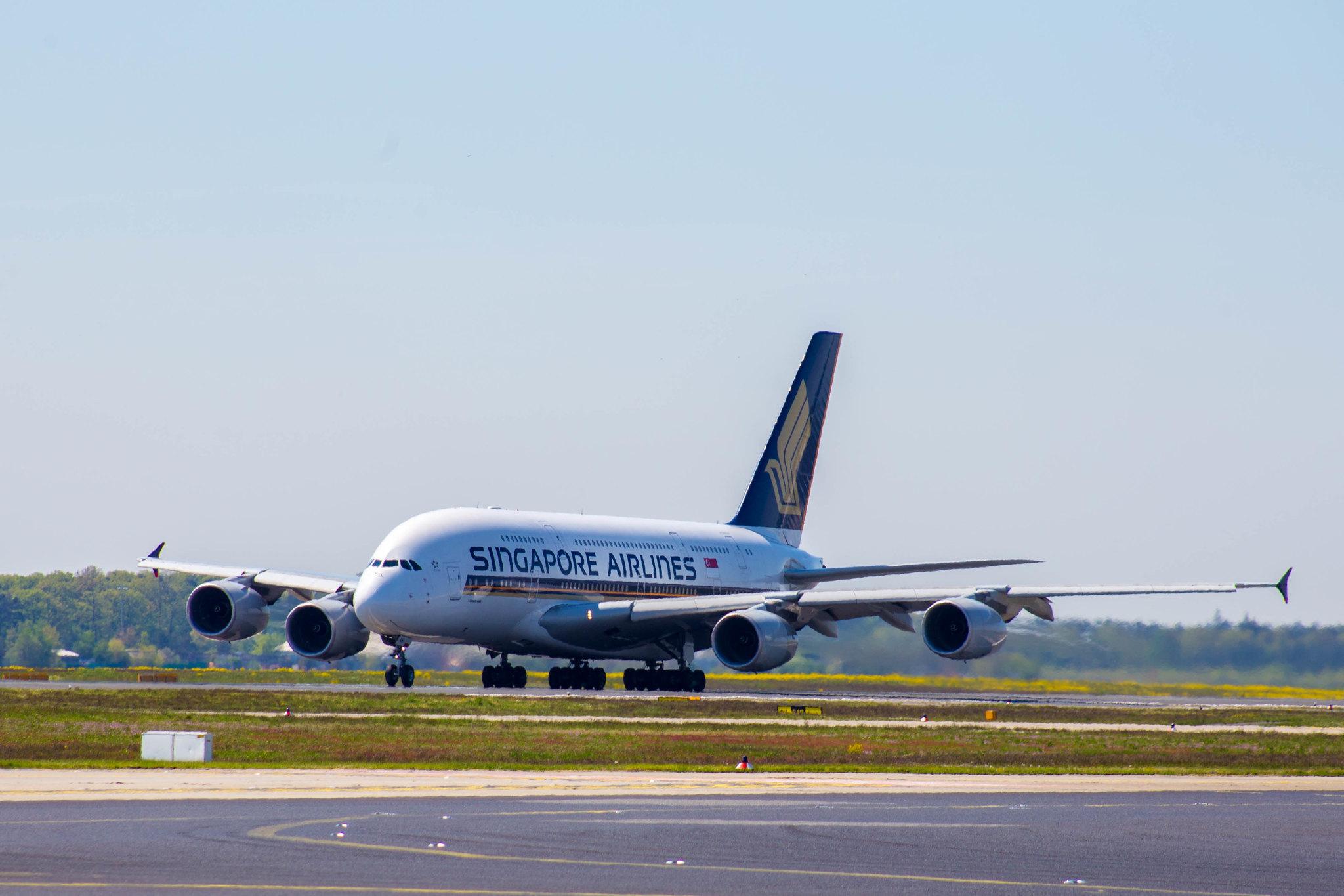 Frankfurt Airport: Singapore Airlines (SQ / SIA) |  Airbus A380-841 A388 | 9V-SKS | MSN 085