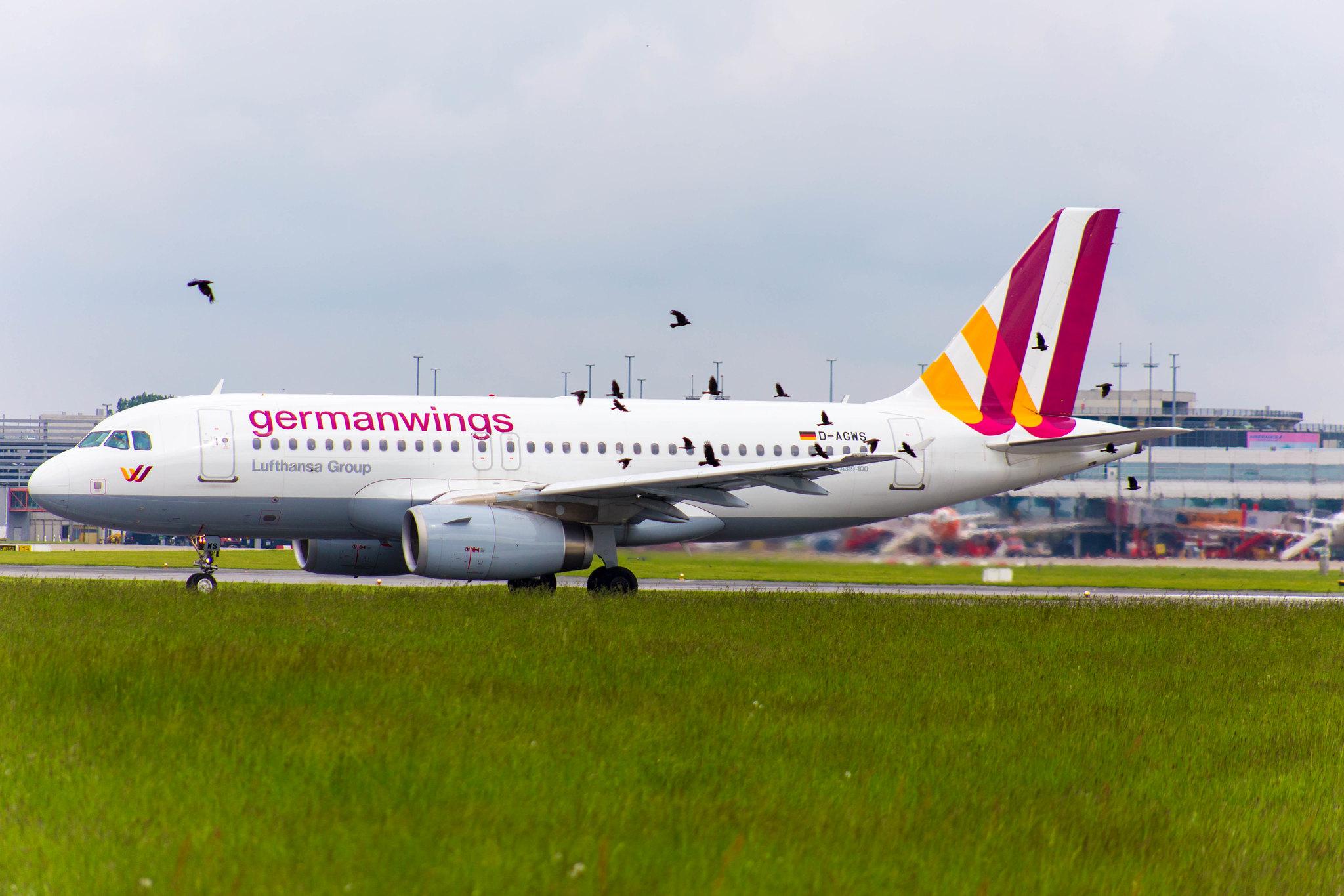 Hamburg Airport: Germanwings (4U / GWI) |  Airbus A319-132 A319 | D-AGWS | MSN 4998