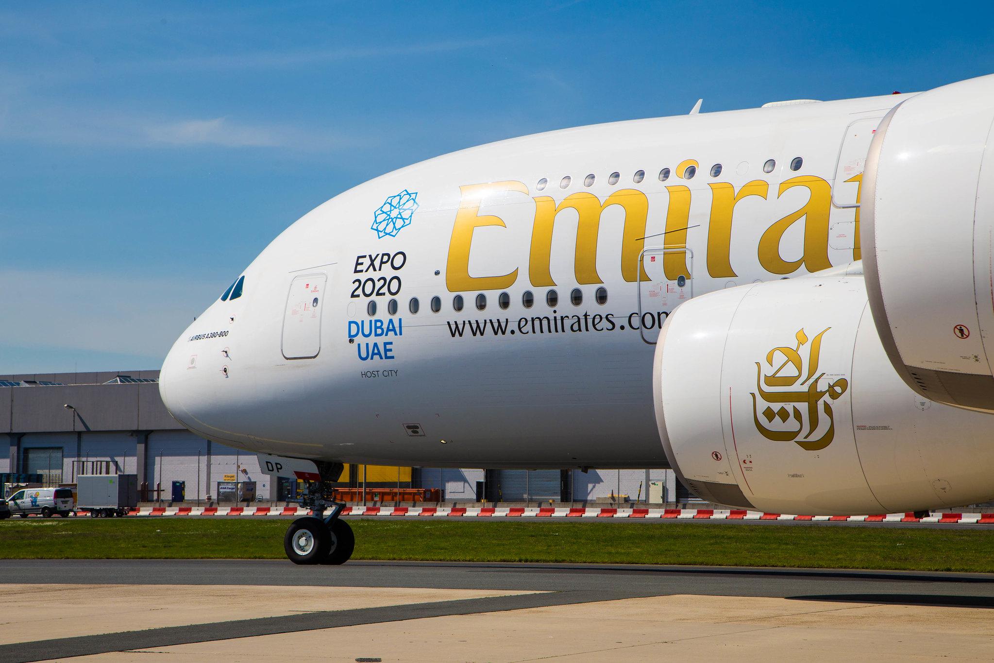 Frankfurt Airport: Emirates (EK / UAE) |  Airbus A380-861 A388 | A6-EDP | MSN 077