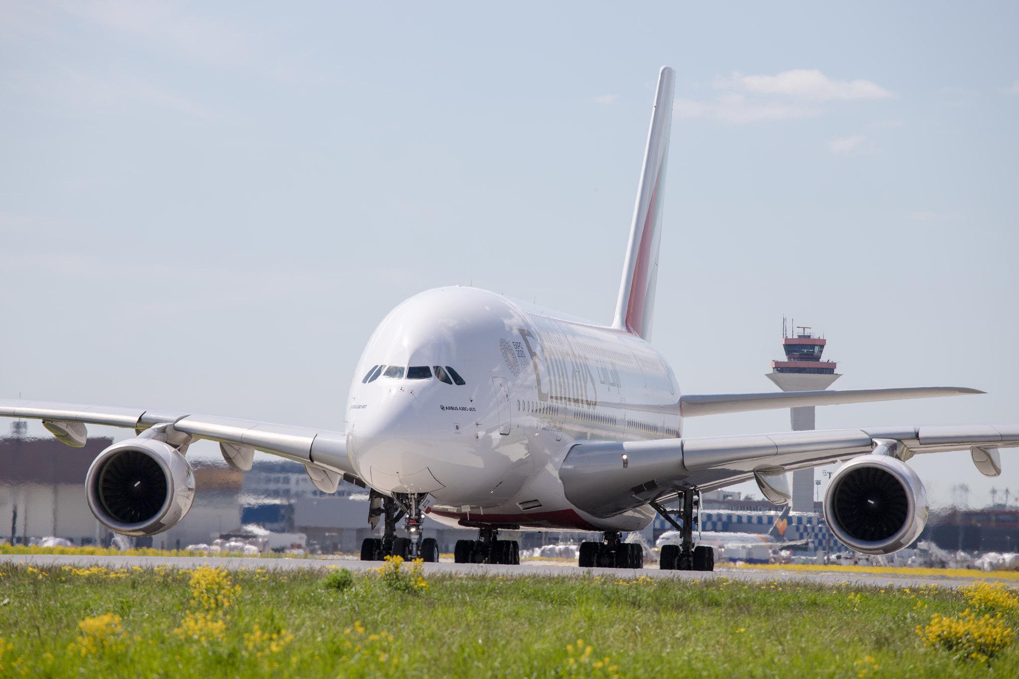 Frankfurt Airport: Emirates (EK / UAE) |  Airbus A380-861 A388 | A6-EOZ | MSN 210