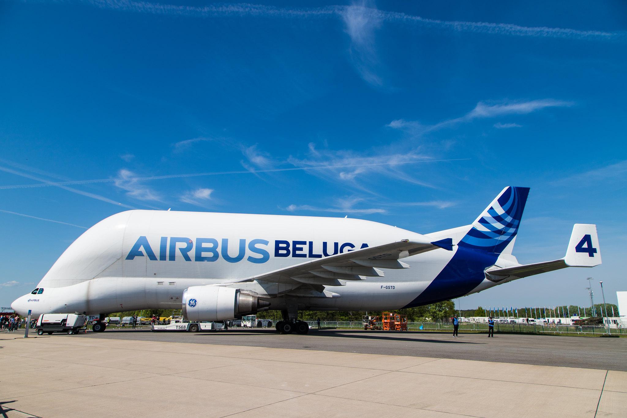 Berlin Air Show / ILA 2018: Airbus Transport International Airbus A300-608ST Beluga A3ST F-GSTD