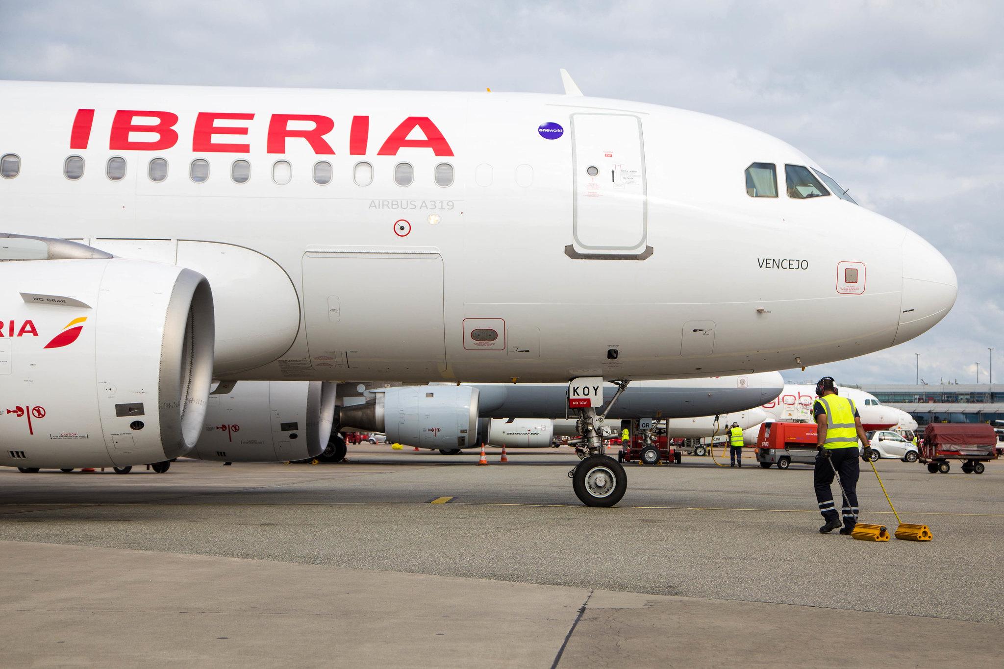 Hamburg Airport: Iberia (IB / IBE) |  Airbus A319-111 A319 | EC-KOY | MSN 3443