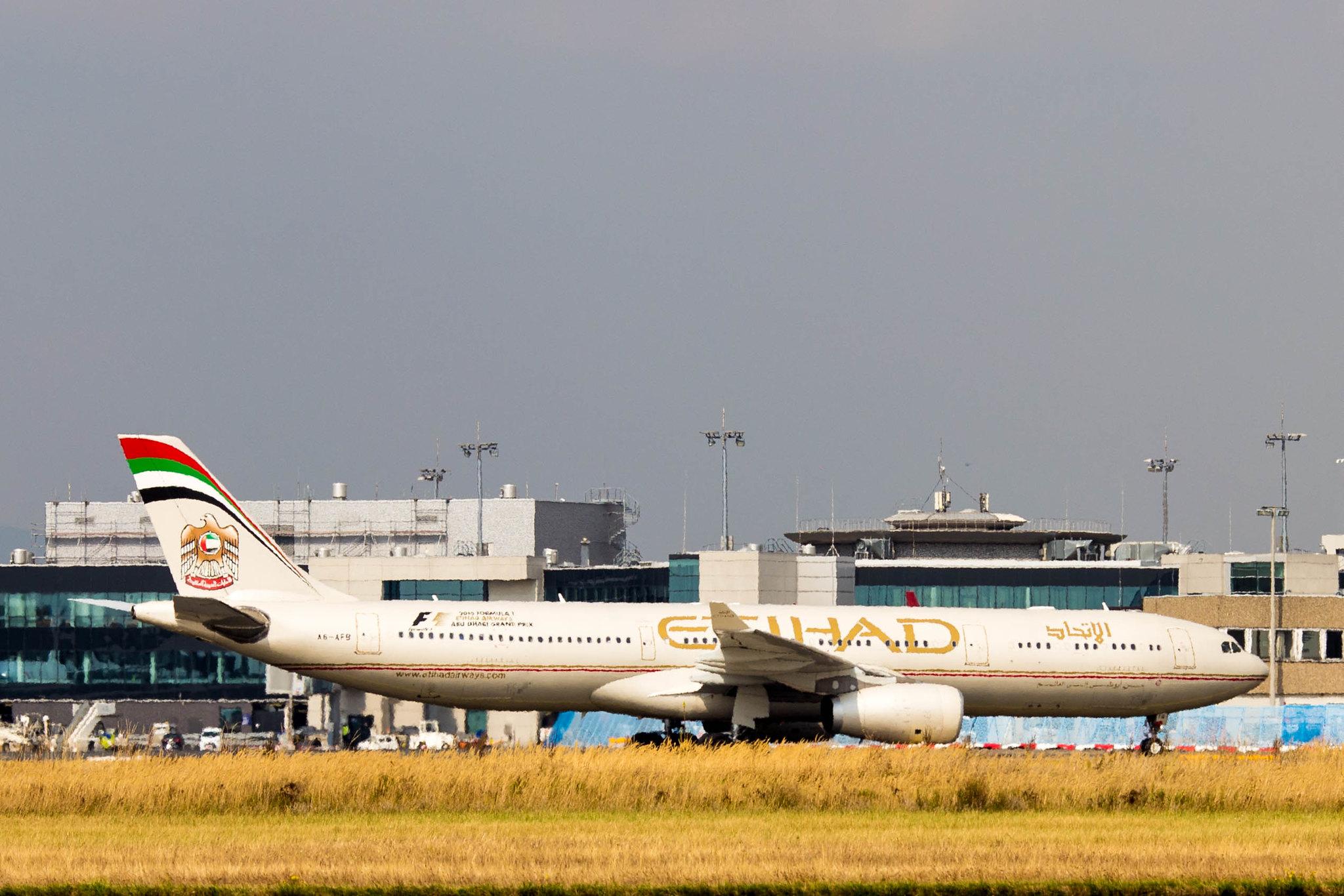 Frankfurt Airport: Etihad Airways (EY / ETD) |  Airbus A330-343 A333 | A6-AFB | MSN 1081