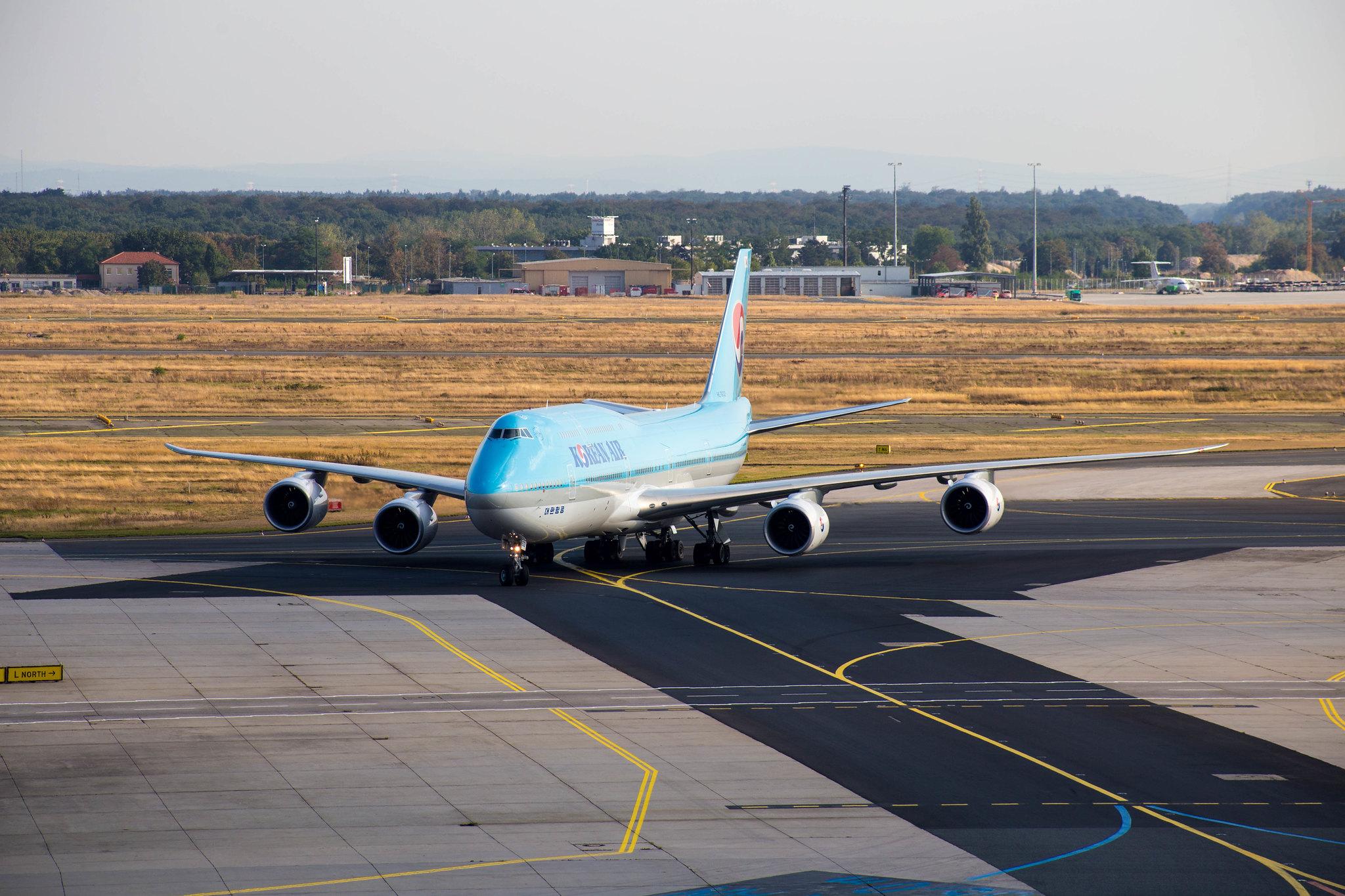 Frankfurt Airport: Korean Air (KE / KAL) |  Boeing 747-8B5 B748 | HL7632 | MSN 40907