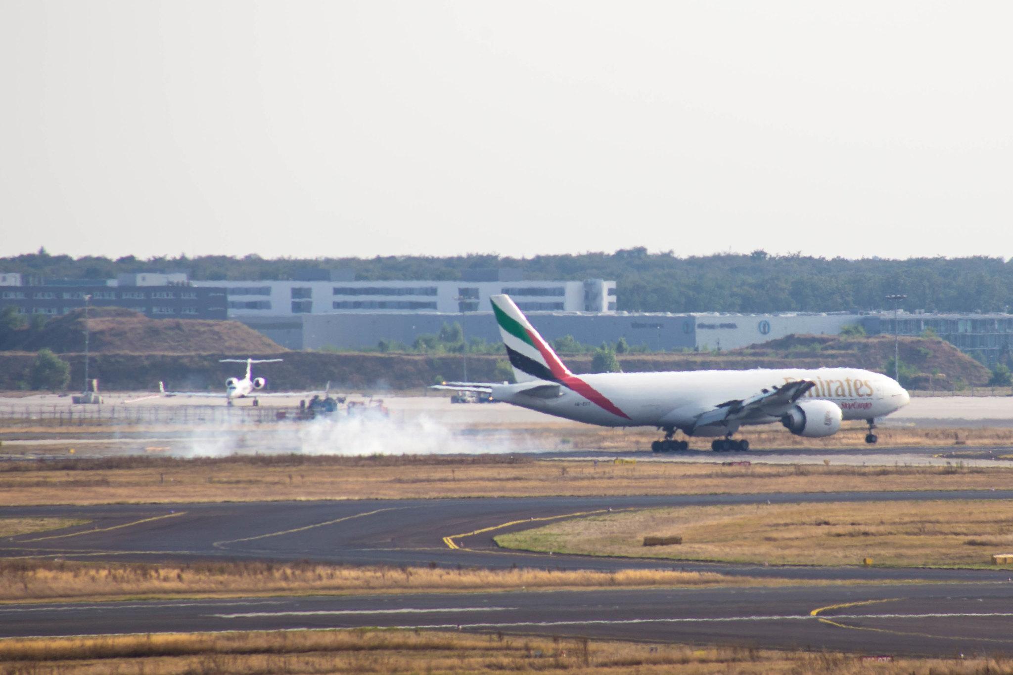 Frankfurt Airport: Emirates SkyCargo (EK / UAE) | Operator: Emirates |  Boeing 777-F1H B77L | A6-EFO | MSN 42233