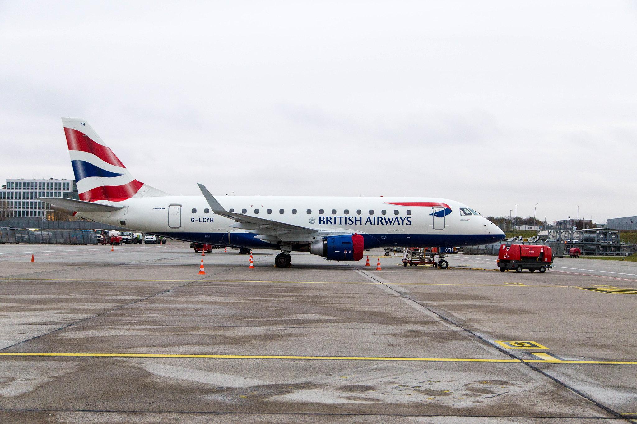 Hamburg Airport: British Airways (BA / BAW) | Operator: BA CityFlyer |  Embraer E170STD E170 | G-LCYH | MSN 17000302
