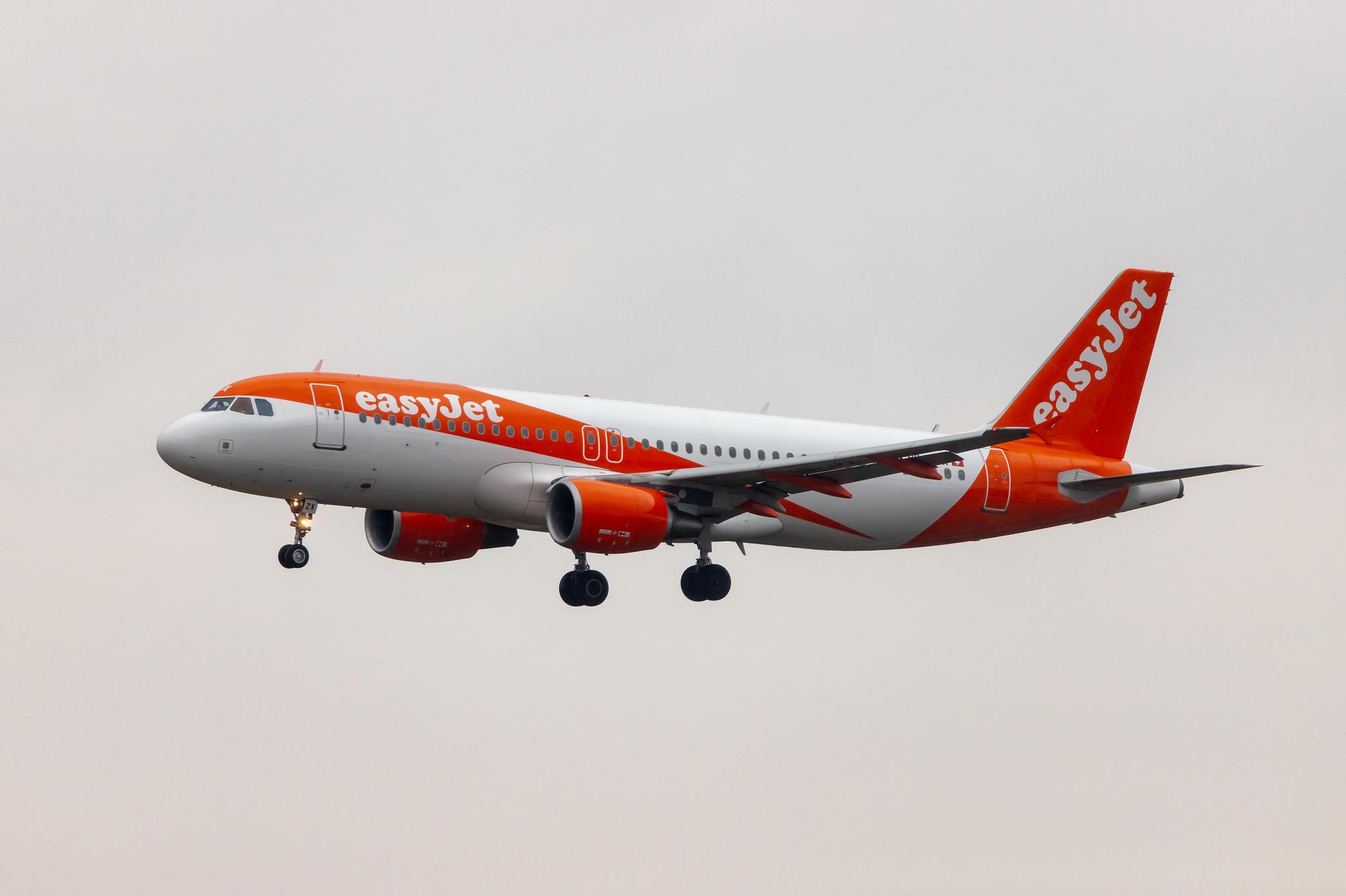 Hamburg Airport: easyJet (U2 / EZY) | Operator: easyJet Switzerland |  Airbus A320-214 A320 | HB-JZX | MSN 4157