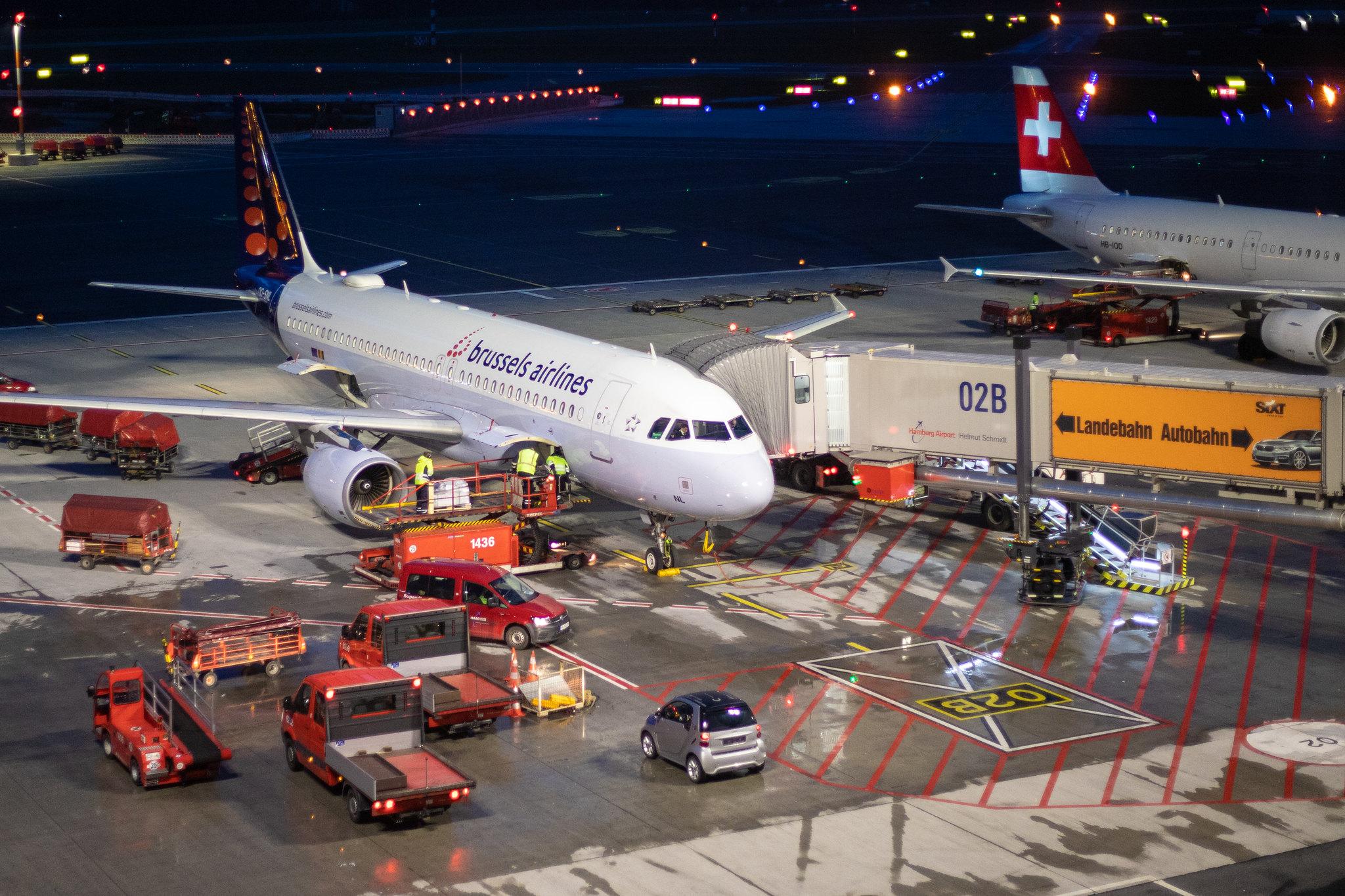 Hamburg Airport: Brussels Airlines (SN / BEL) |  Airbus A320-214 A320 | OO-SNL | MSN 1961