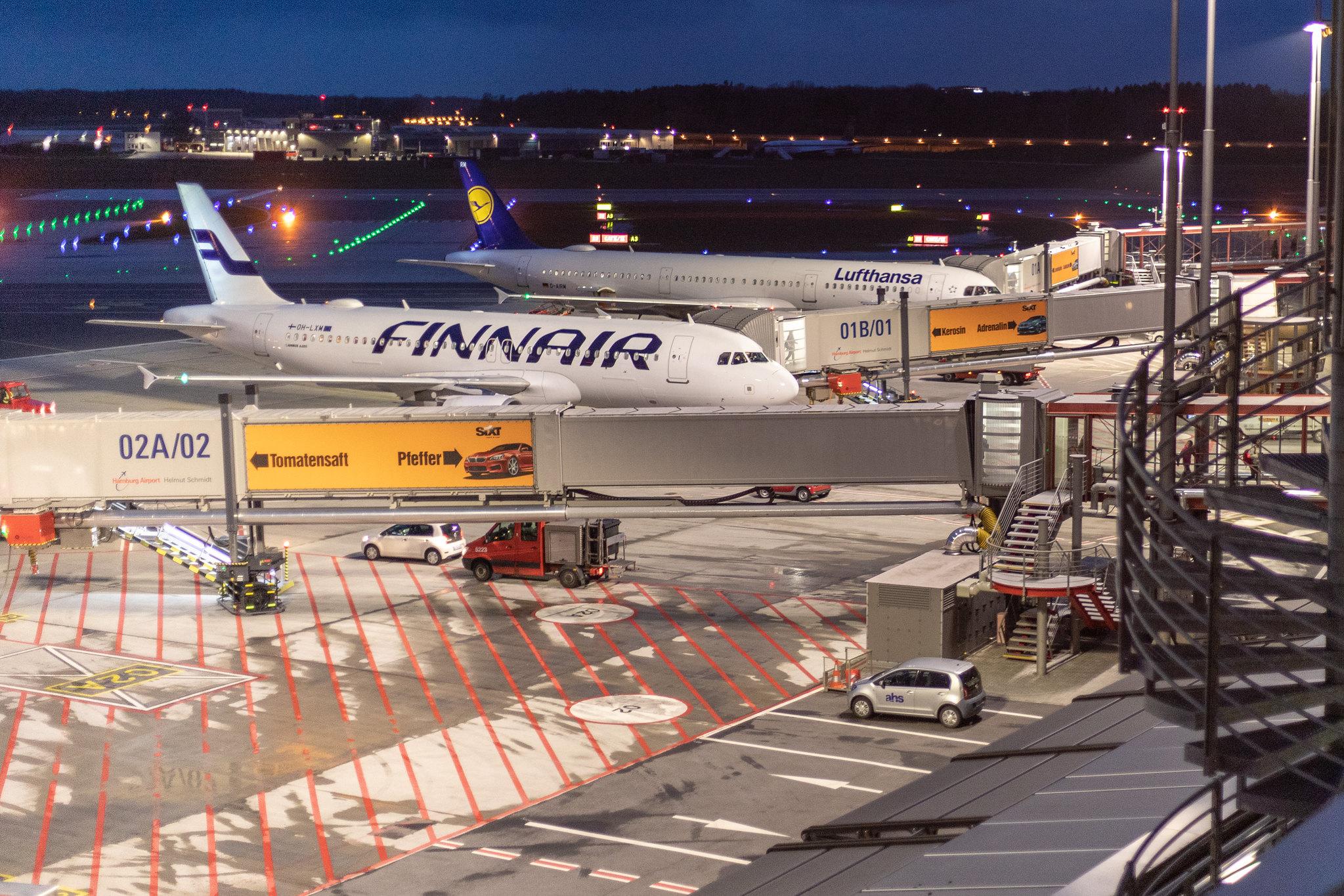 Hamburg Airport: Finnair (AY / FIN) |  Airbus A320-214 A320 | OH-LXM | MSN 2154