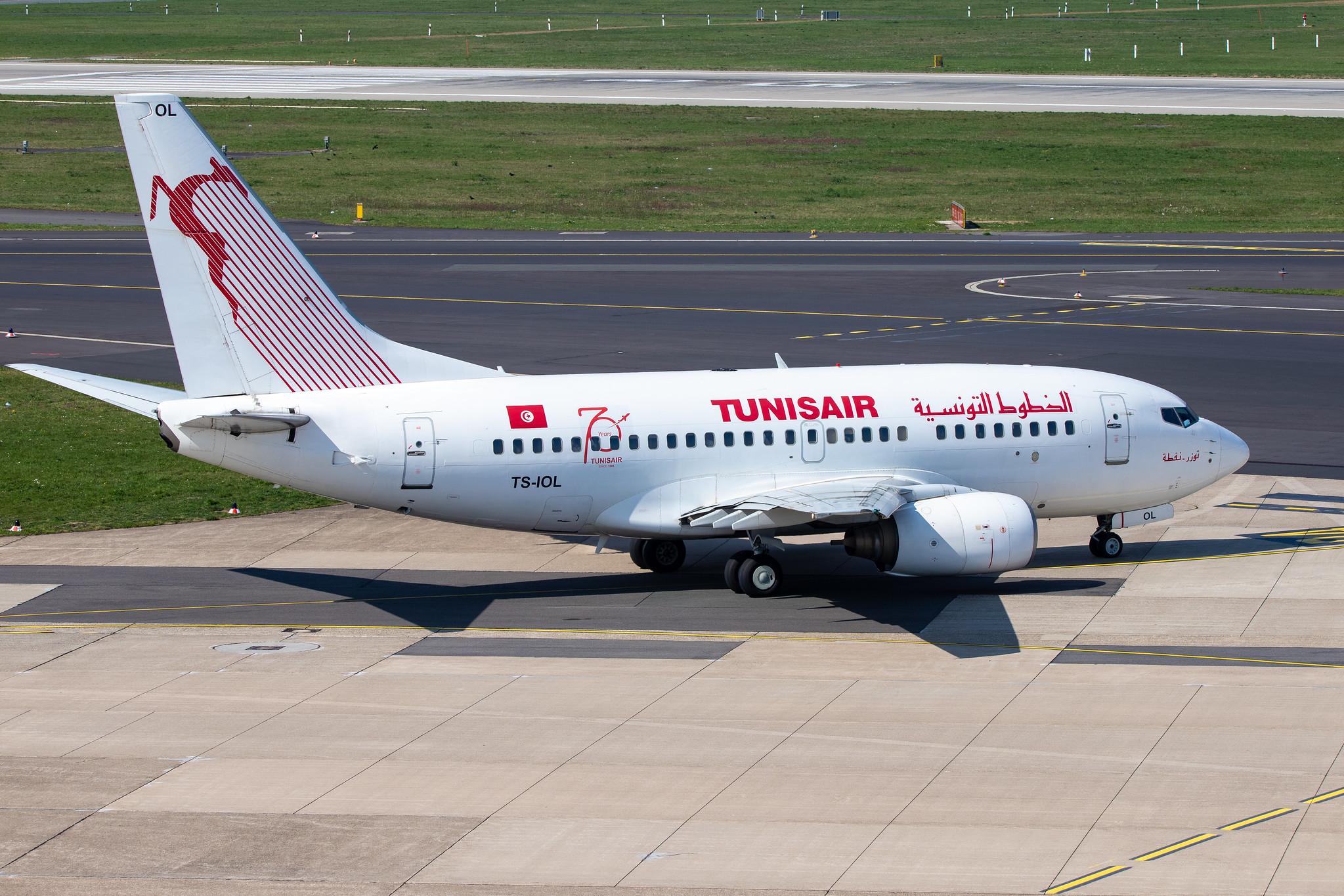 Düsseldorf Airport: Tunisair (TU / TAR) |  Boeing 737-6H3 B736 | TS-IOL | MSN 29497