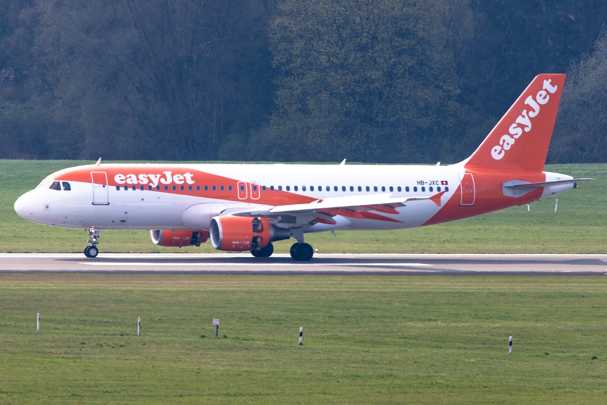 Hamburg Airport: easyJet (U2 / EZY) | Operator: easyJet Switzerland |  Airbus A320-214 A320 | HB-JXC | MSN 5146