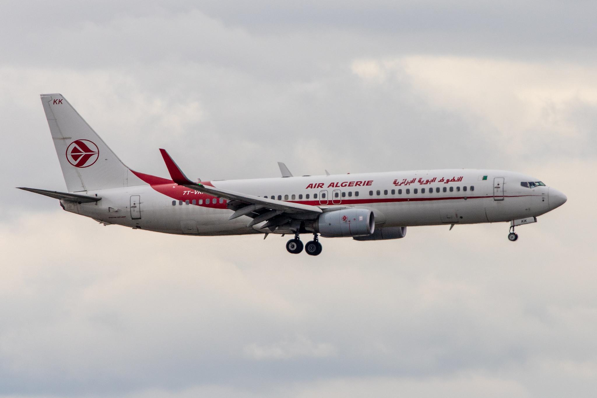 Frankfurt Airport: Air Algerie (AH / DAH) |  Boeing 737-8D6 B738 | 7T-VKK | MSN 60747