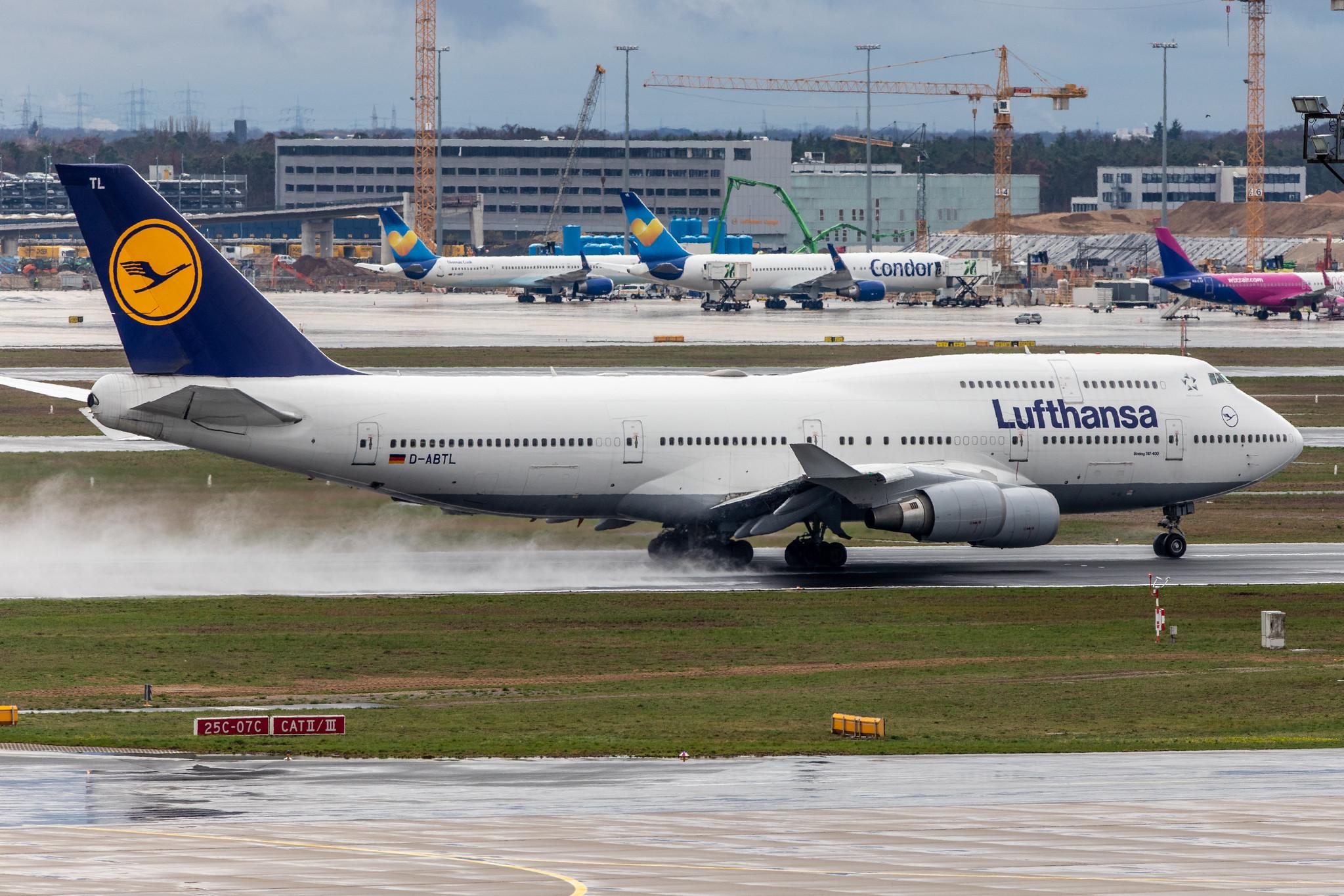 Frankfurt Airport: Lufthansa (LH / DLH) |  Boeing 747-430 B744 | D-ABTL | MSN 29872