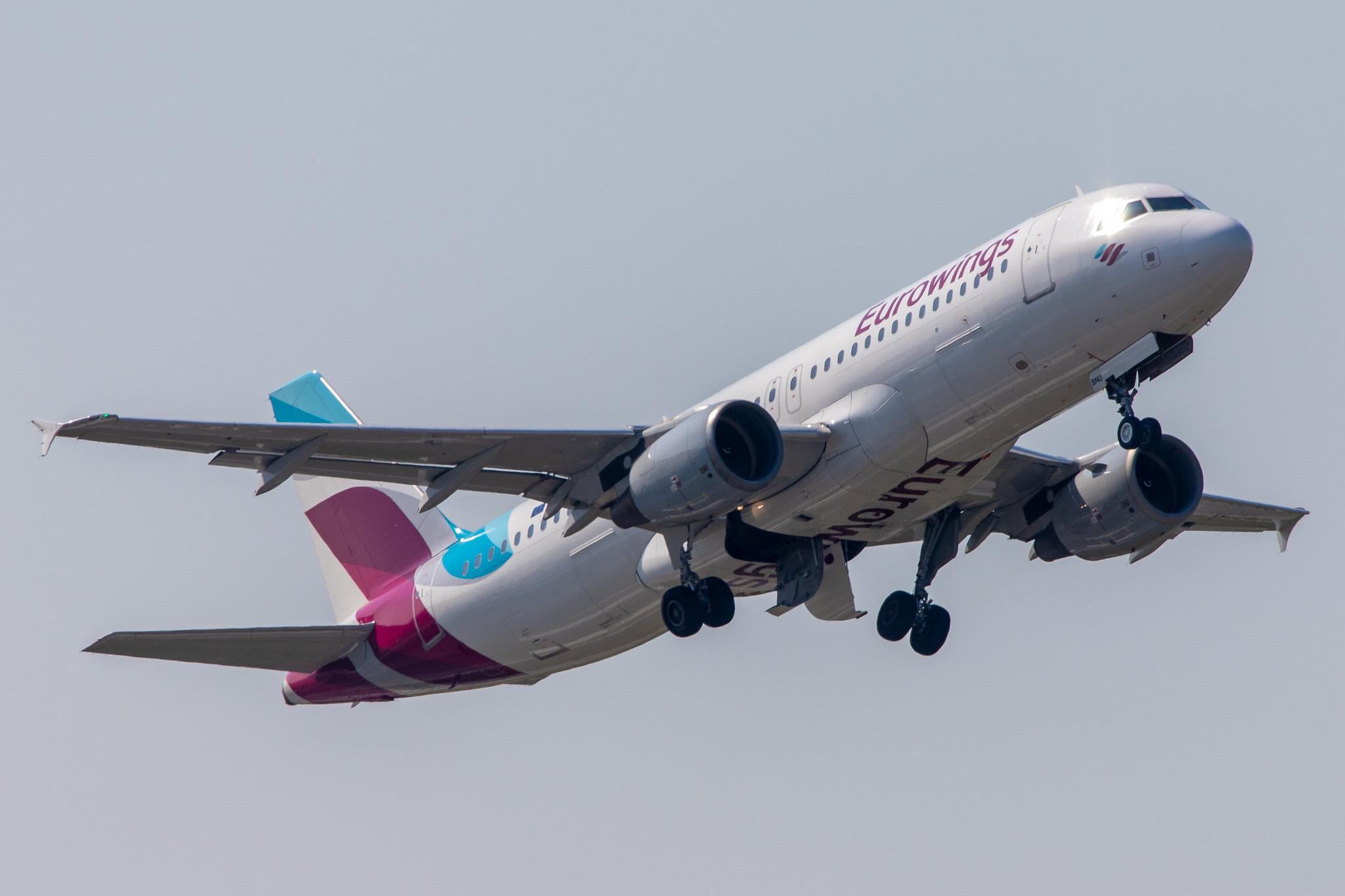 Hamburg Airport: Eurowings (EW / EWG) |  Airbus A320-214 A320 | D-ABNU | MSN 2591