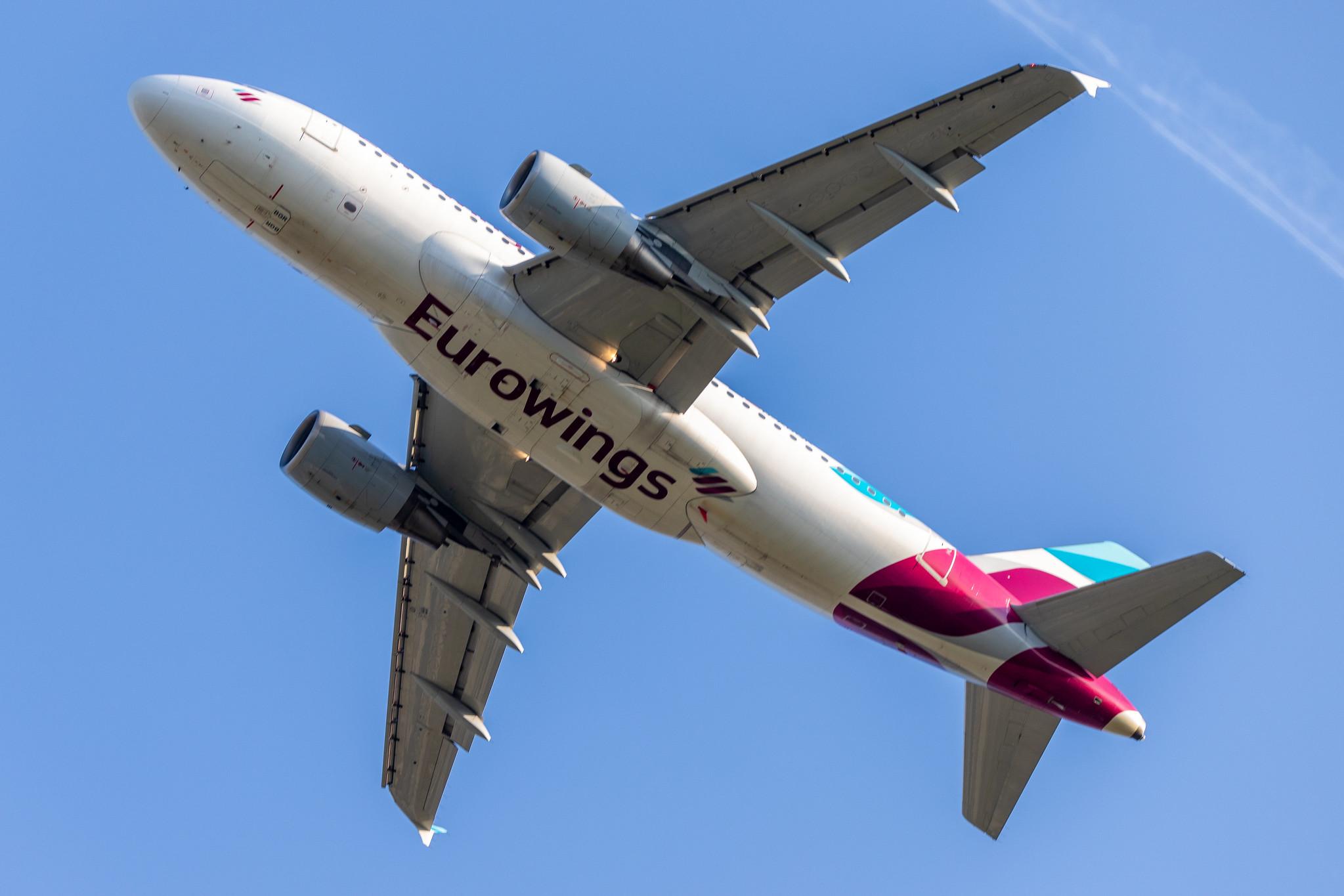 Hamburg Airport: Eurowings (EW / EWG) | Operator: Germanwings | Airbus A319-112 A319 | D-ABGR | MSN 3704