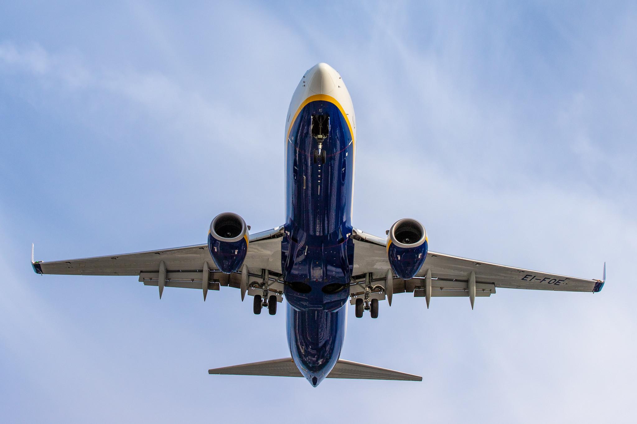 Hamburg Airport: Ryanair (FR / RYR) |  Boeing 737-8AS B738 | EI-FOE | MSN 44713