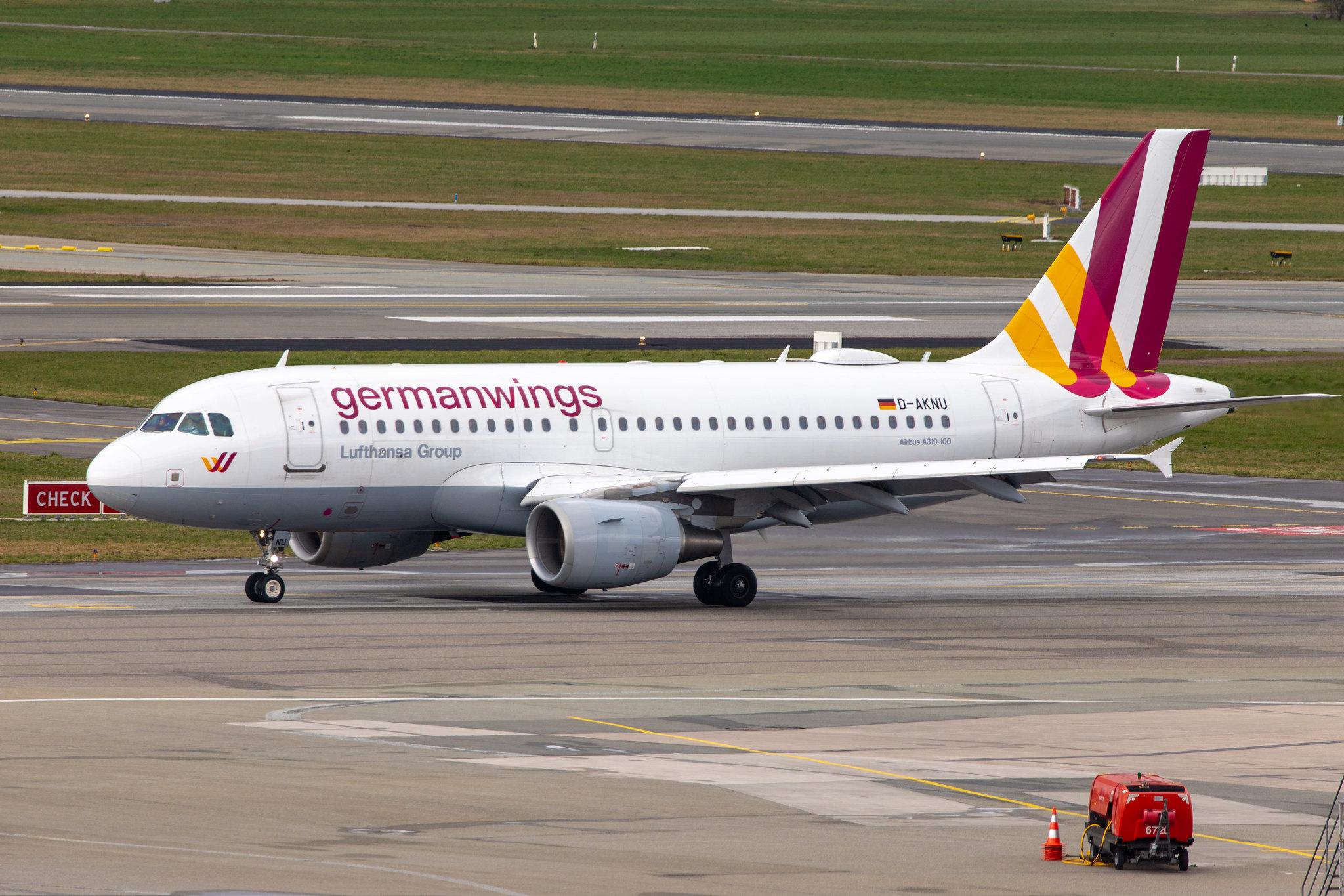 Hamburg Airport: Eurowings (EW / EWG) | Operator: Germanwings |  Airbus A319-112 A319 | D-AKNU | MSN 2628
