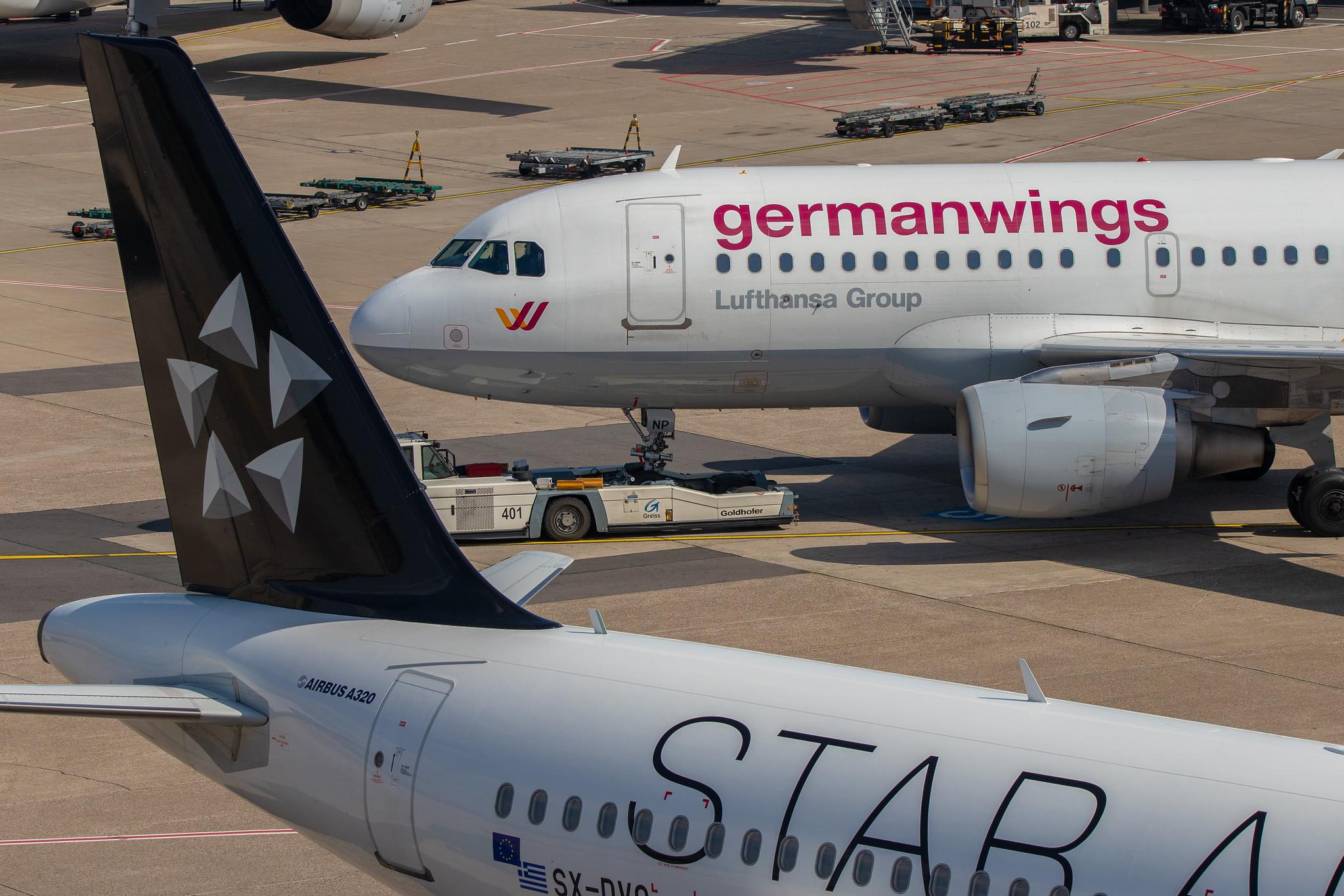 Düsseldorf Airport: Germanwings (4U / GWI) |  Airbus A319-112 A319 | D-AKNP | MSN 1051
