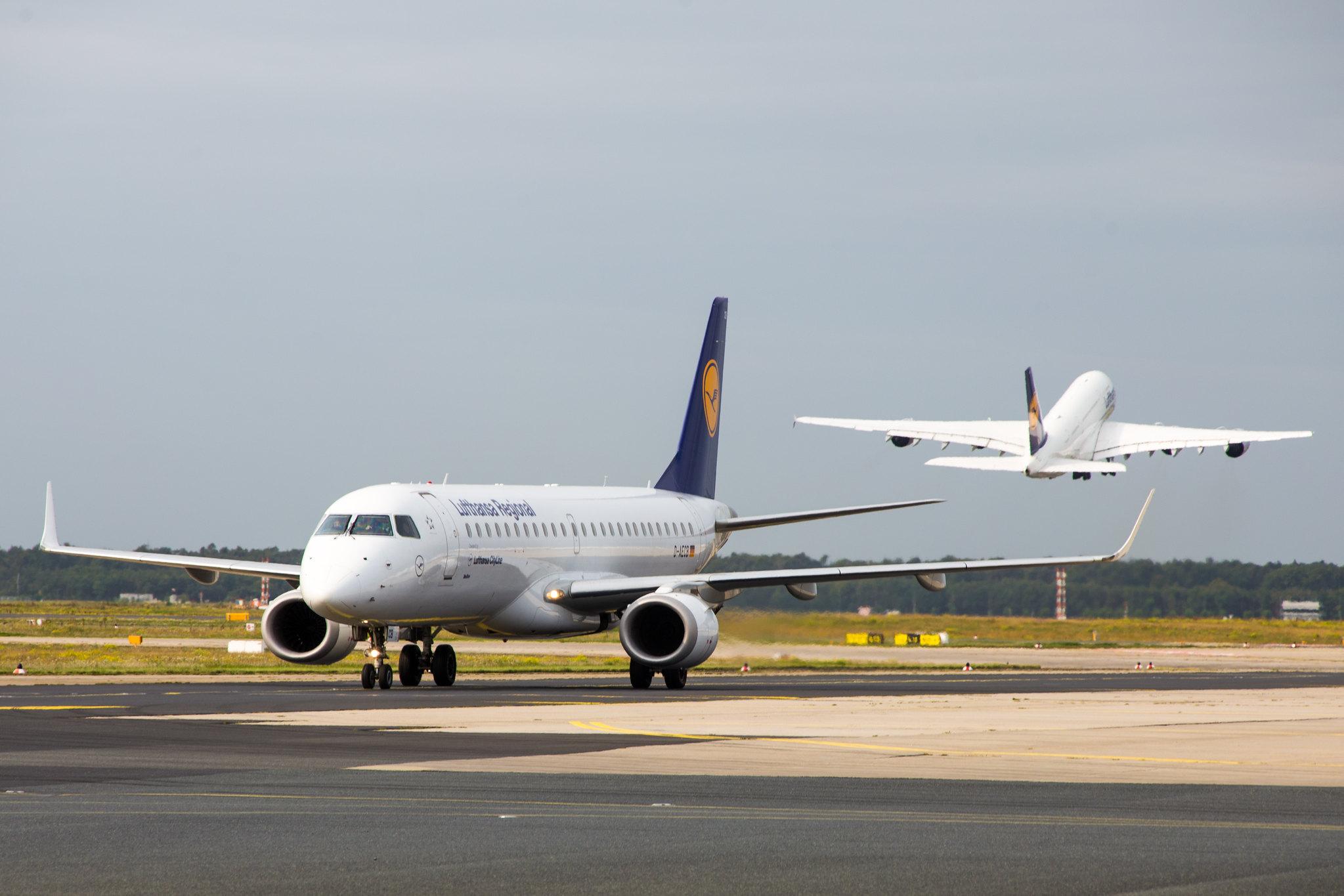 Frankfurt Airport: Lufthansa (LH / DLH) | Operator: Lufthansa CityLine |  Embraer E190LR E190 | D-AECB | MSN 19000332