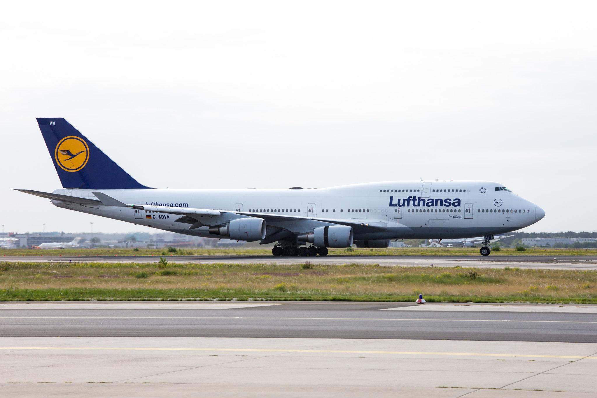 Frankfurt Airport: Lufthansa (LH / DLH) |  Boeing 747-430 B744 | D-ABVW | MSN 29493