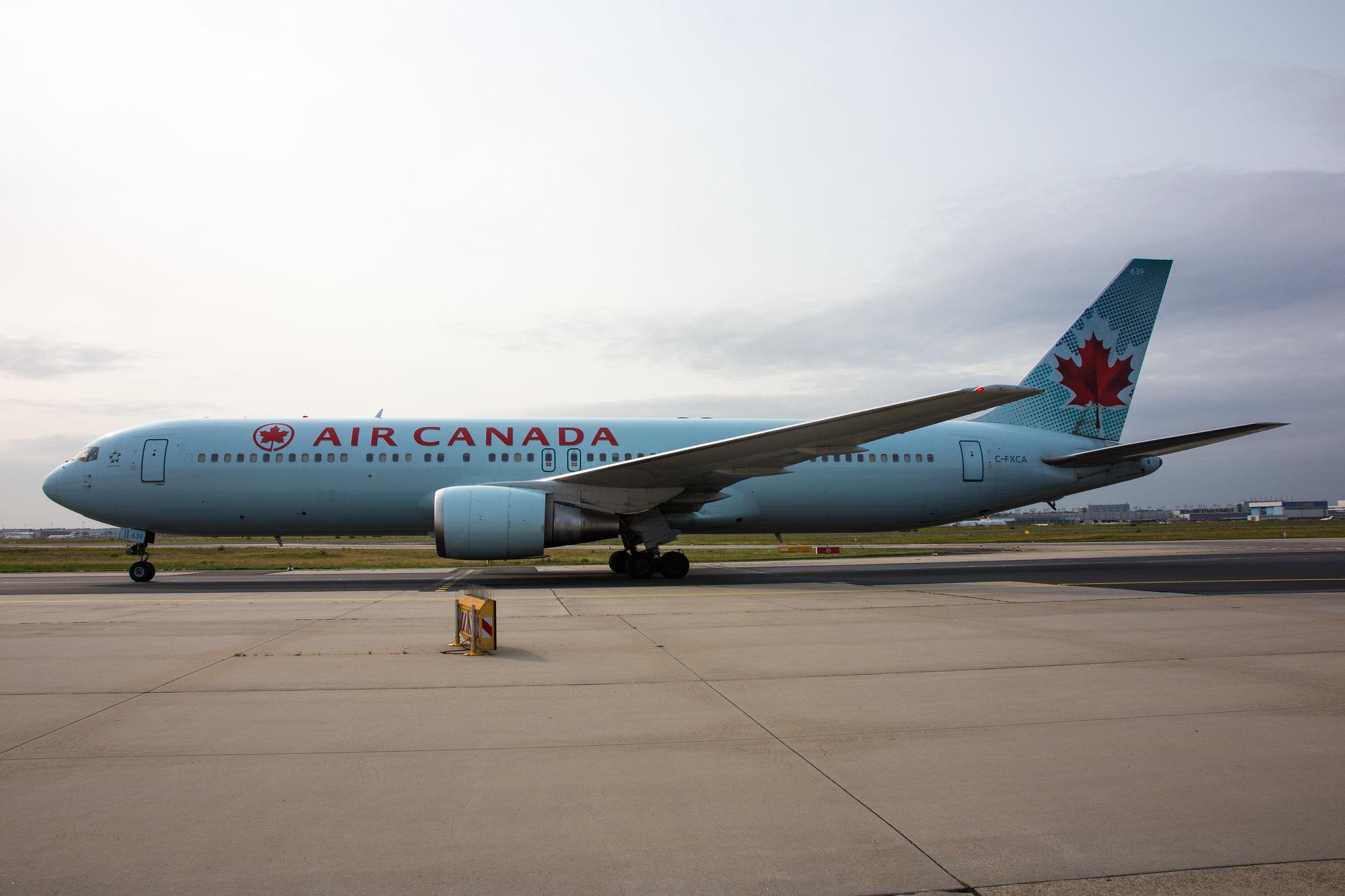 Frankfurt Airport: Air Canada (AC / ACA) |  Boeing 767-375(ER) B763 | C-FXCA | MSN 24574