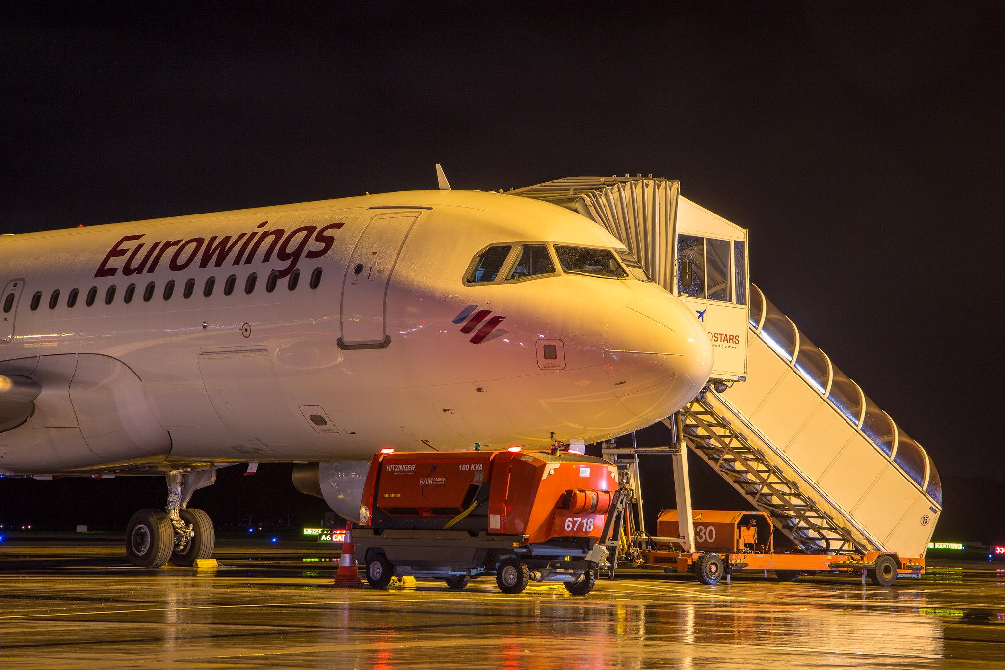 Hamburg Airport: Eurowings (EW / EWG) |  Airbus A320-216 A320 | D-ABZK | MSN 3213