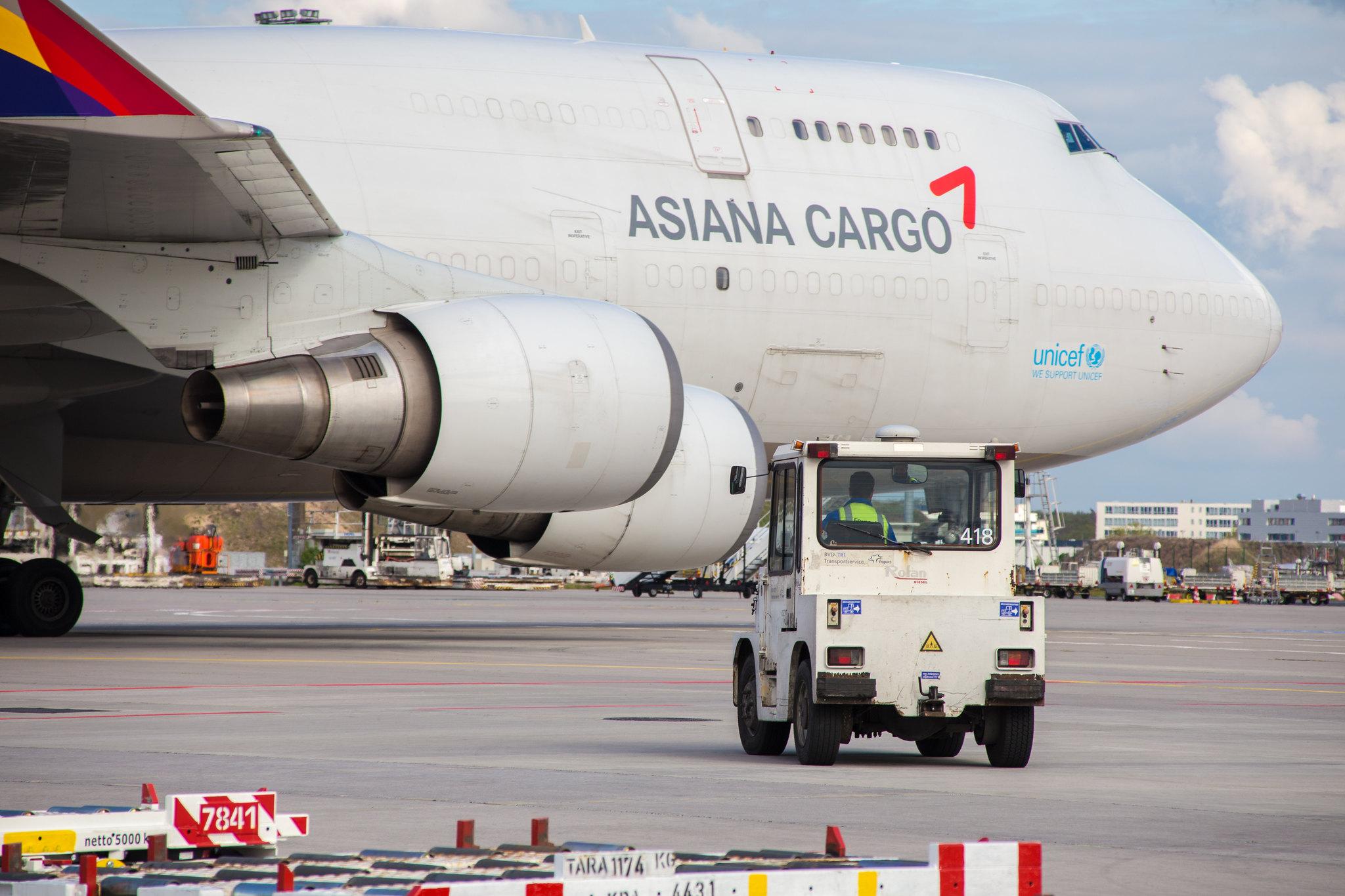 Frankfurt Airport: Asiana Cargo (OZ / AAR) | Operator: Asiana Airlines |  Boeing 747-48E(BDSF) B744 | HL7413 | MSN 25405