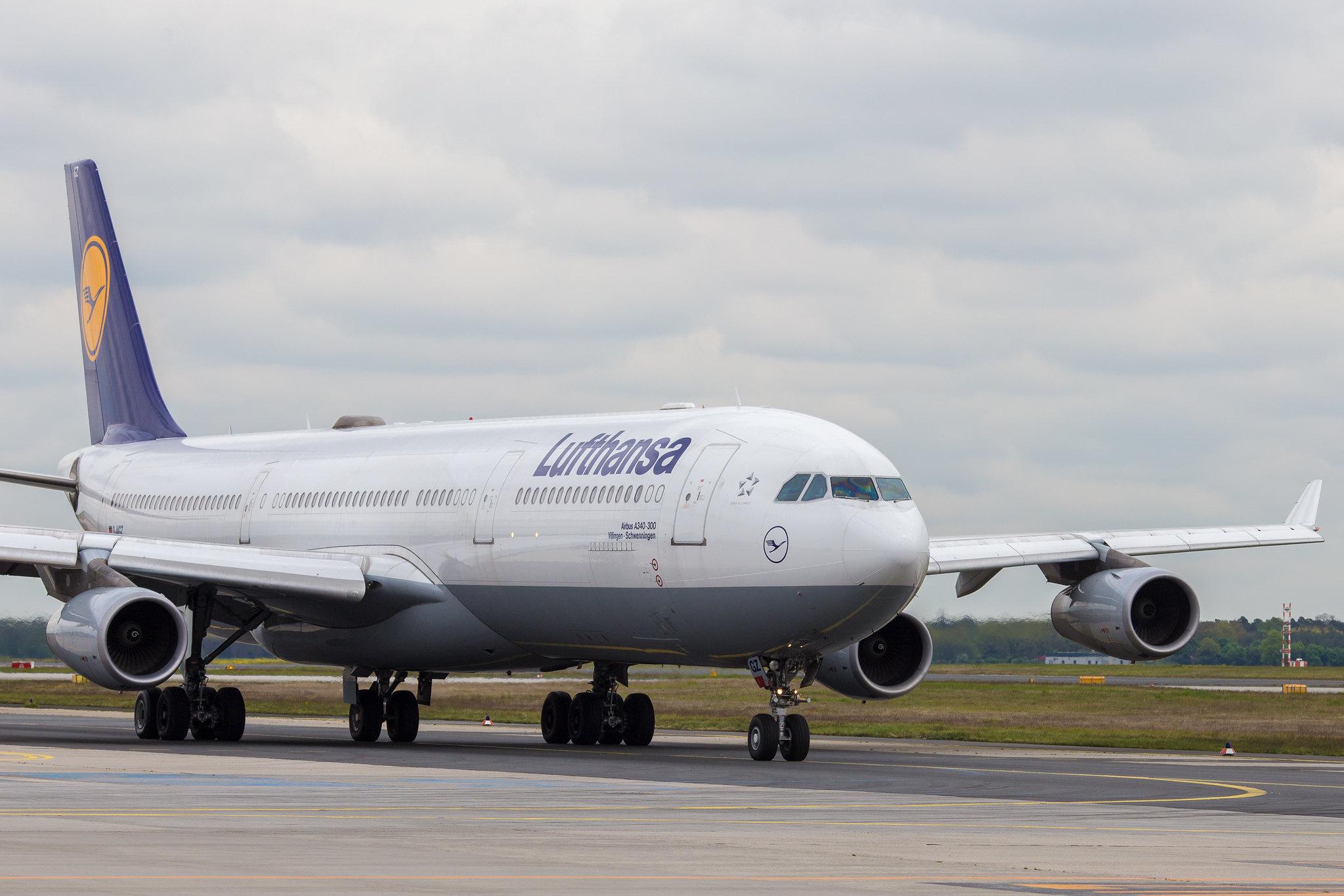 Frankfurt Airport: Lufthansa (LH / DLH) |  Airbus A340-313 A343 | D-AIGZ | MSN 0347