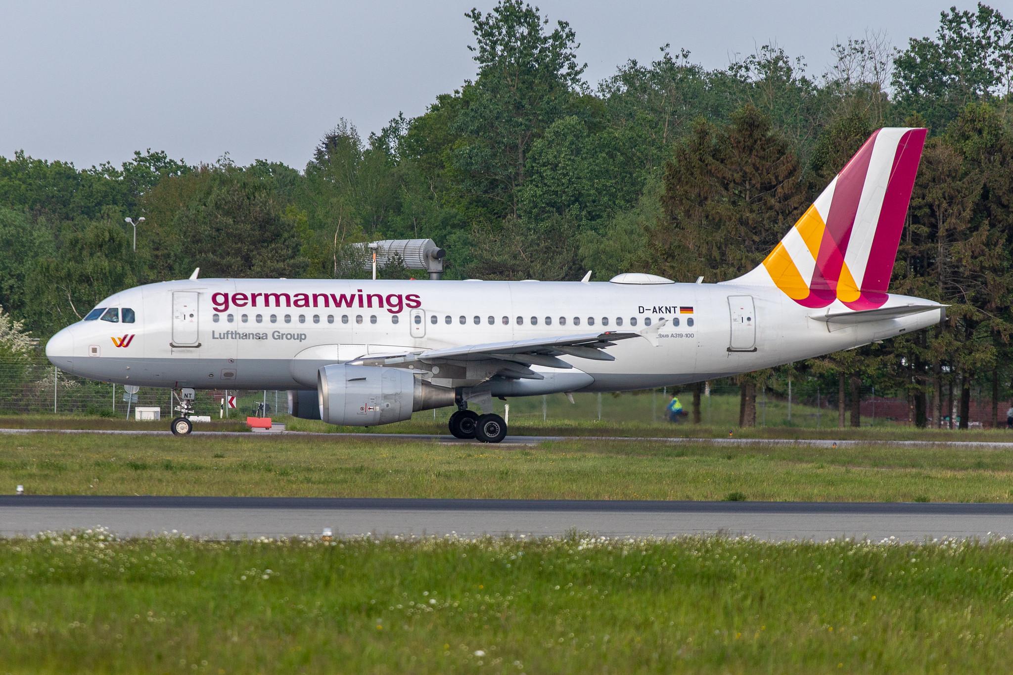 Hamburg Airport: Eurowings (EW / EWG) | Operator: Germanwings | Airbus A319-112 A319 | D-AKNT | MSN 2607
