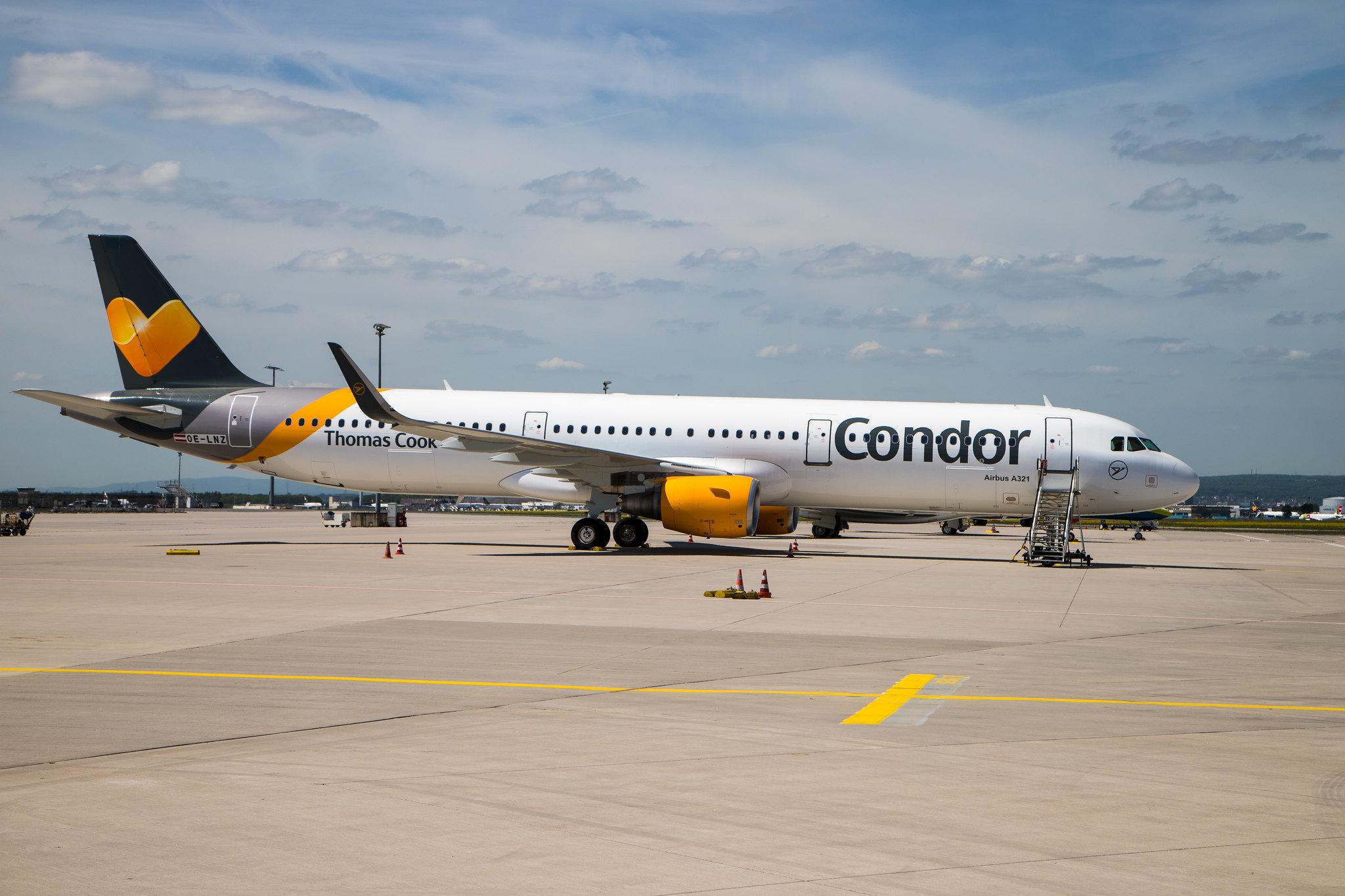 Frankfurt Airport: Condor (DE / CFG) |  Airbus A321-211(WL) A321 | OE-LNZ | MSN 6979
