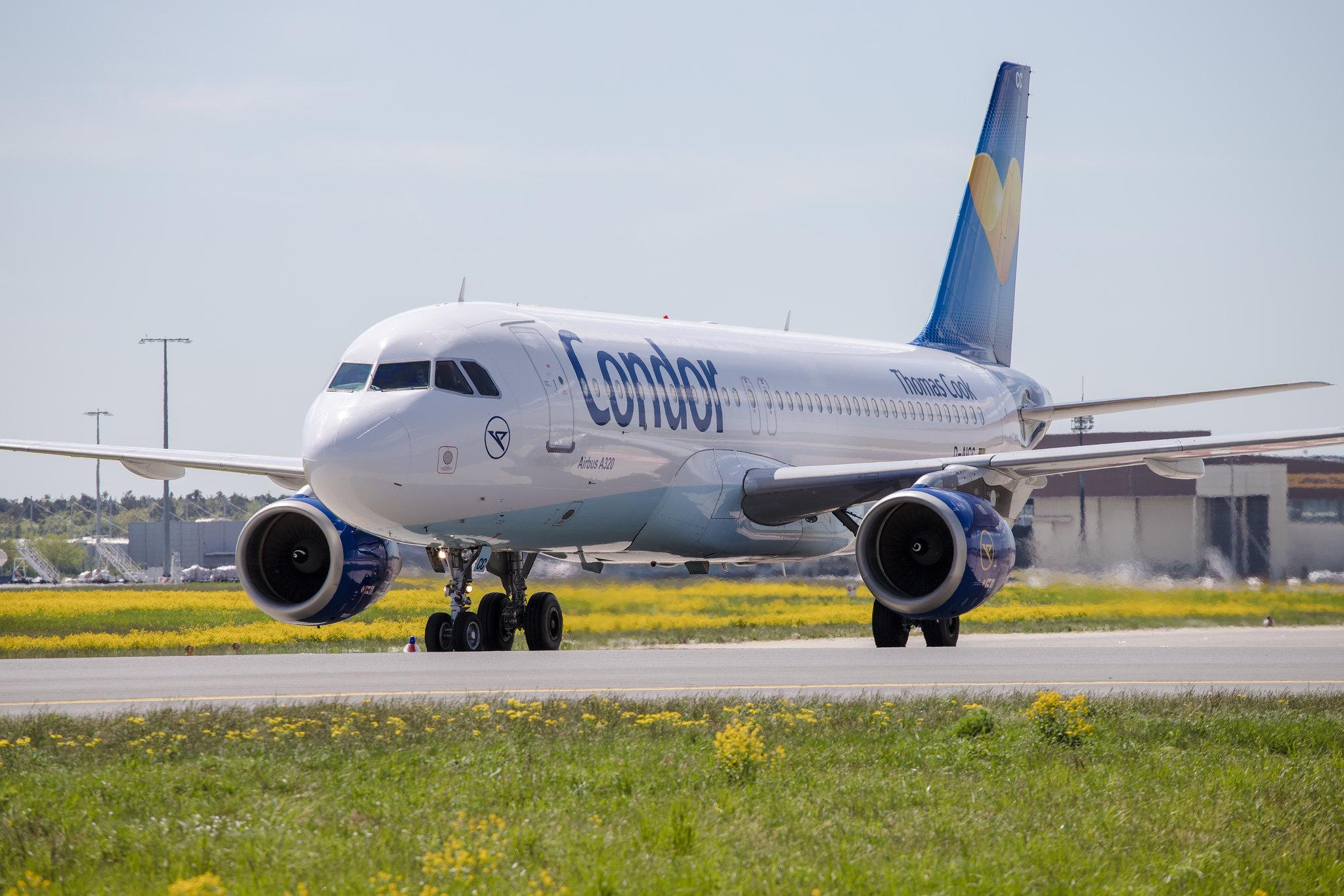 Frankfurt Airport: Condor (DE / CFG) |  Airbus A320-212 A320 | D-AICC | MSN 0809