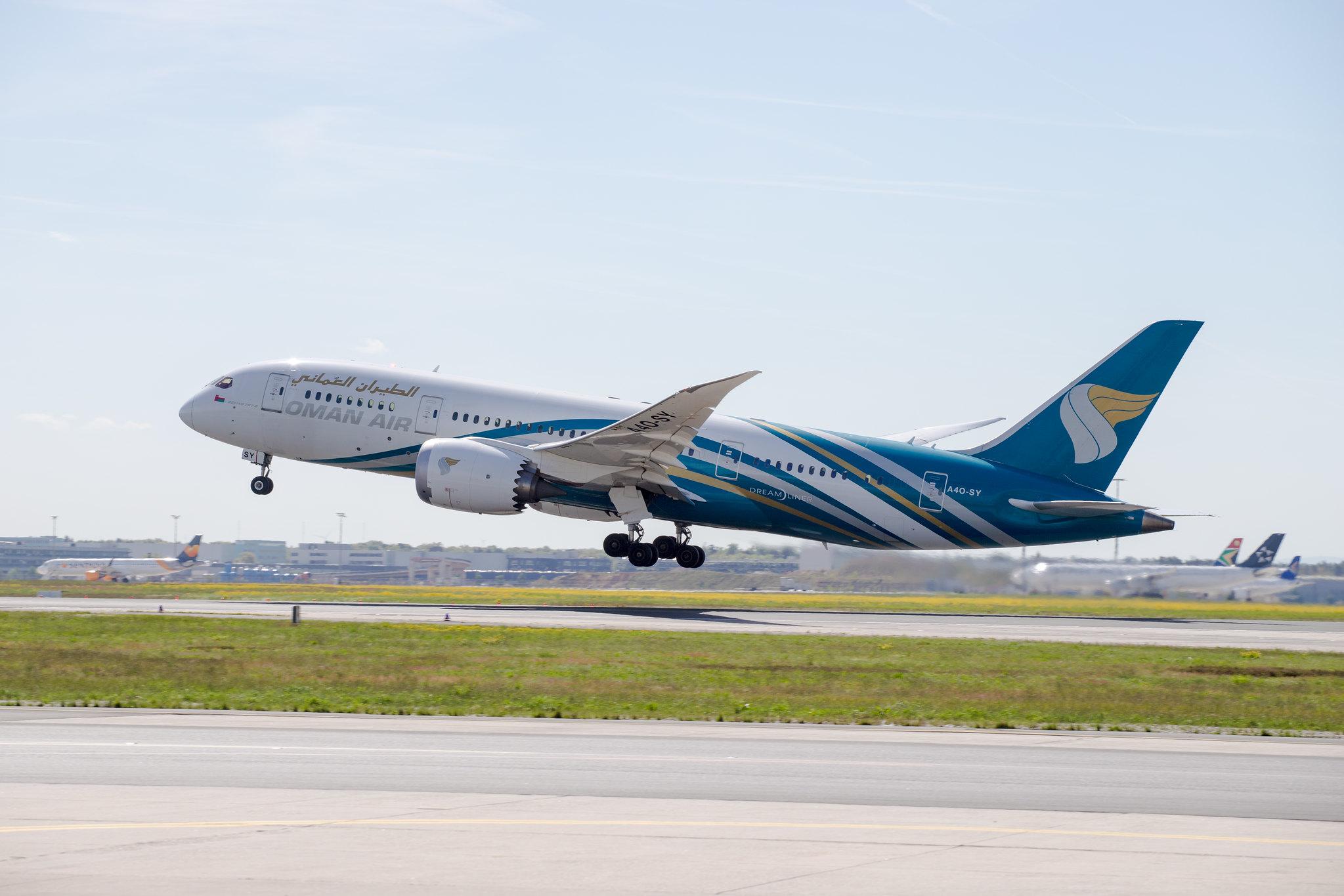 Frankfurt Airport: Oman Air (WY / OMA) |  Boeing 787-8 Dreamliner B788 | A4O-SY | MSN 36045