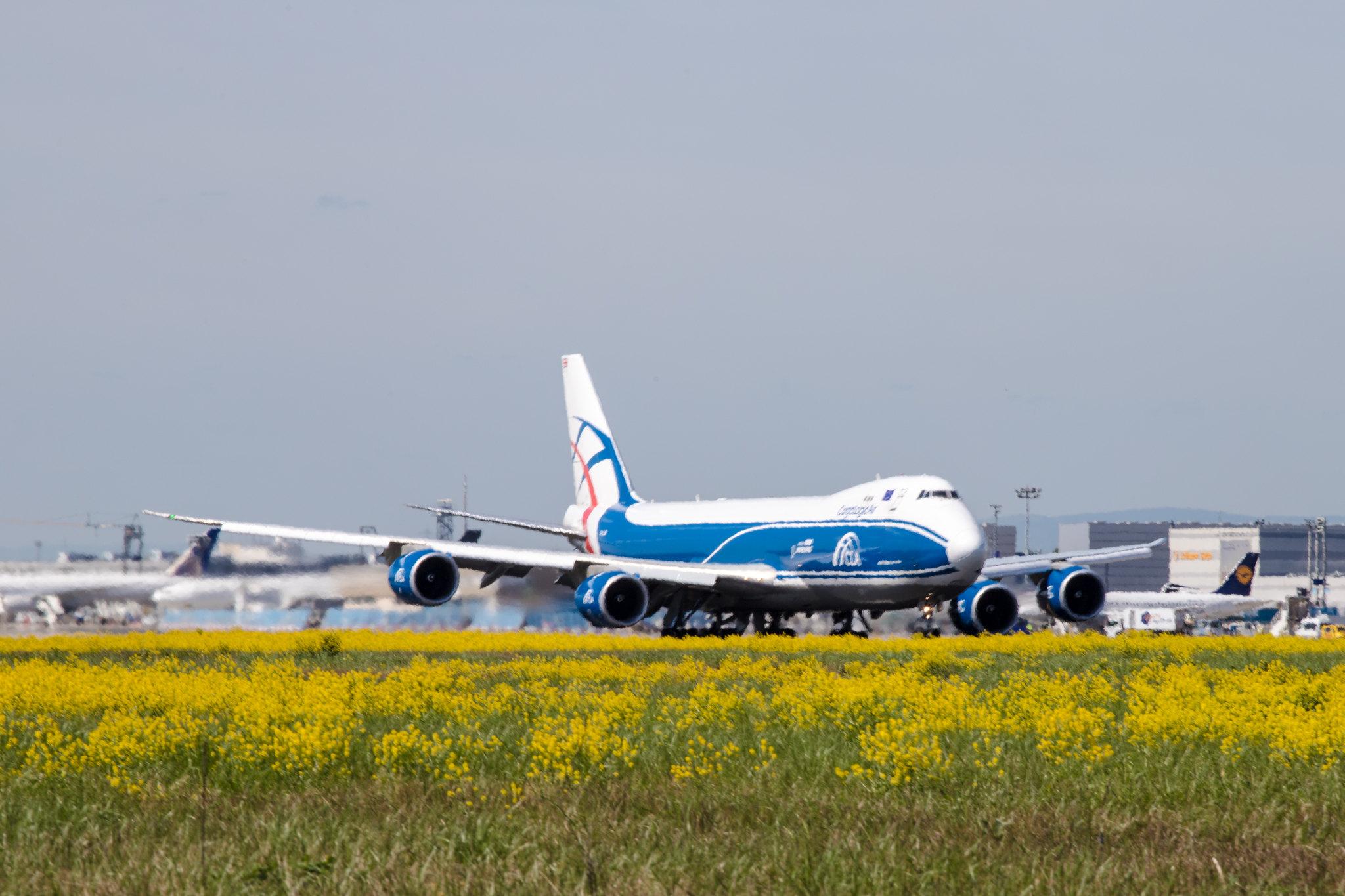 Frankfurt Airport: CargoLogicAir (P3 / CLU) |  Boeing 747-83QF B748 | G-CLAB | MSN 60119