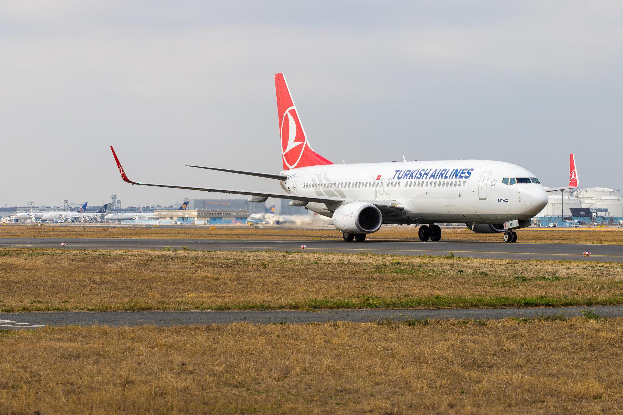 Frankfurt Airport: Turkish Airlines (TK / THY) |  Boeing 737-8F2 B738 | TC-JZH | MSN 60029