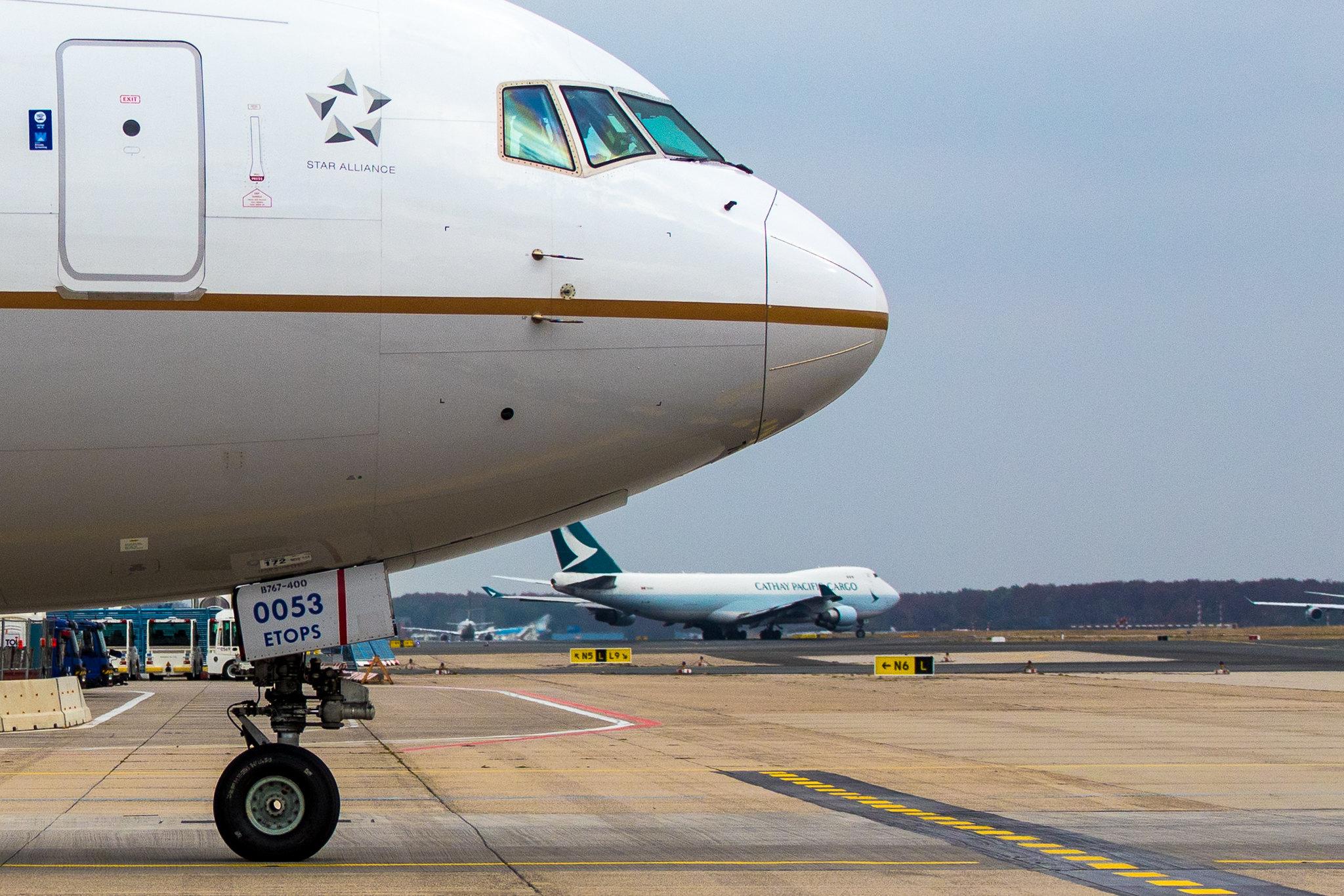 Frankfurt Airport: United Airlines (UA / UAL) |  Boeing 767-424(ER) B764 | N59053 | MSN 29448