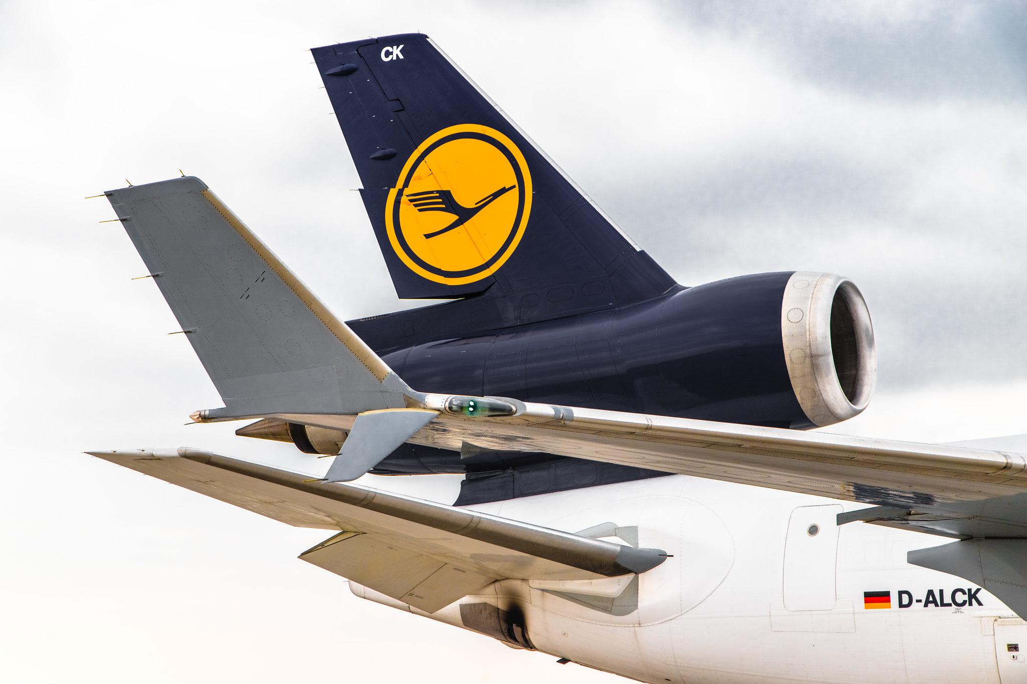 Frankfurt Airport: Lufthansa Cargo (/ GEC) |  McDonnell Douglas MD-11F MD11 | D-ALCK | MSN 48803