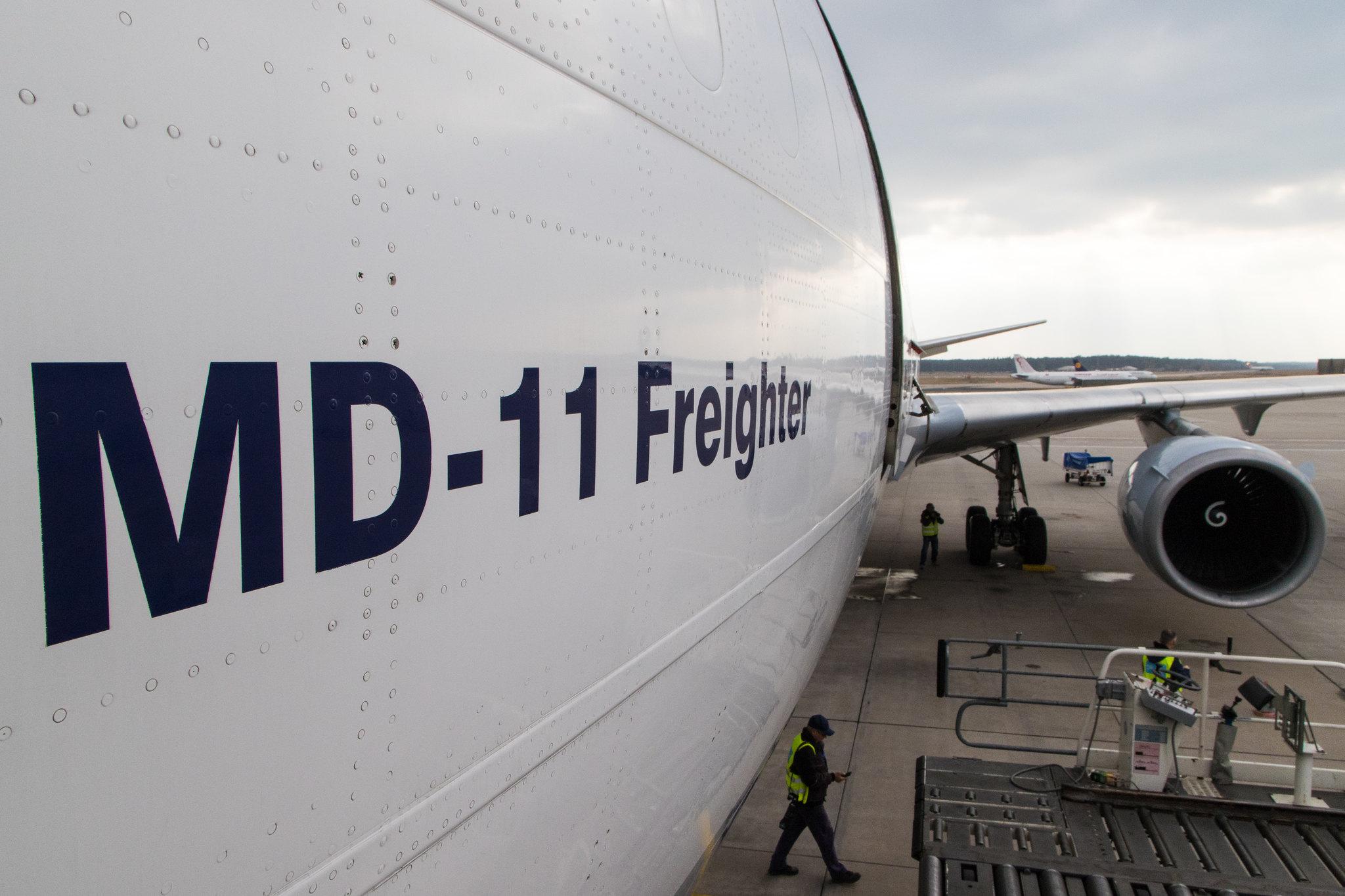 Frankfurt Airport: Lufthansa Cargo (/ GEC) |  McDonnell Douglas MD-11F MD11 | D-ALCK | MSN 48803