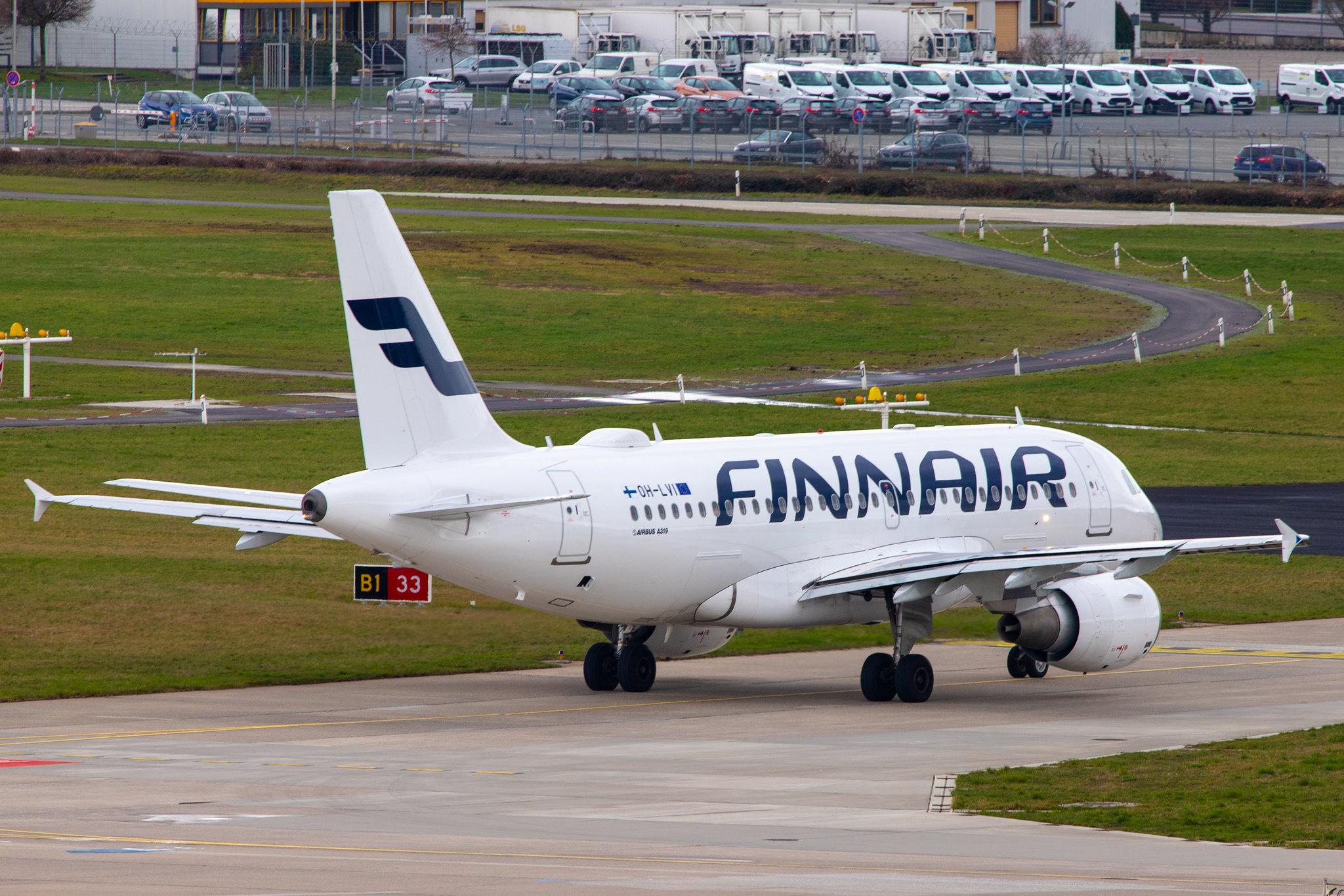 Hamburg Airport: Finnair (AY / FIN) |  Airbus A319-112 A319 | OH-LVI | MSN 1364