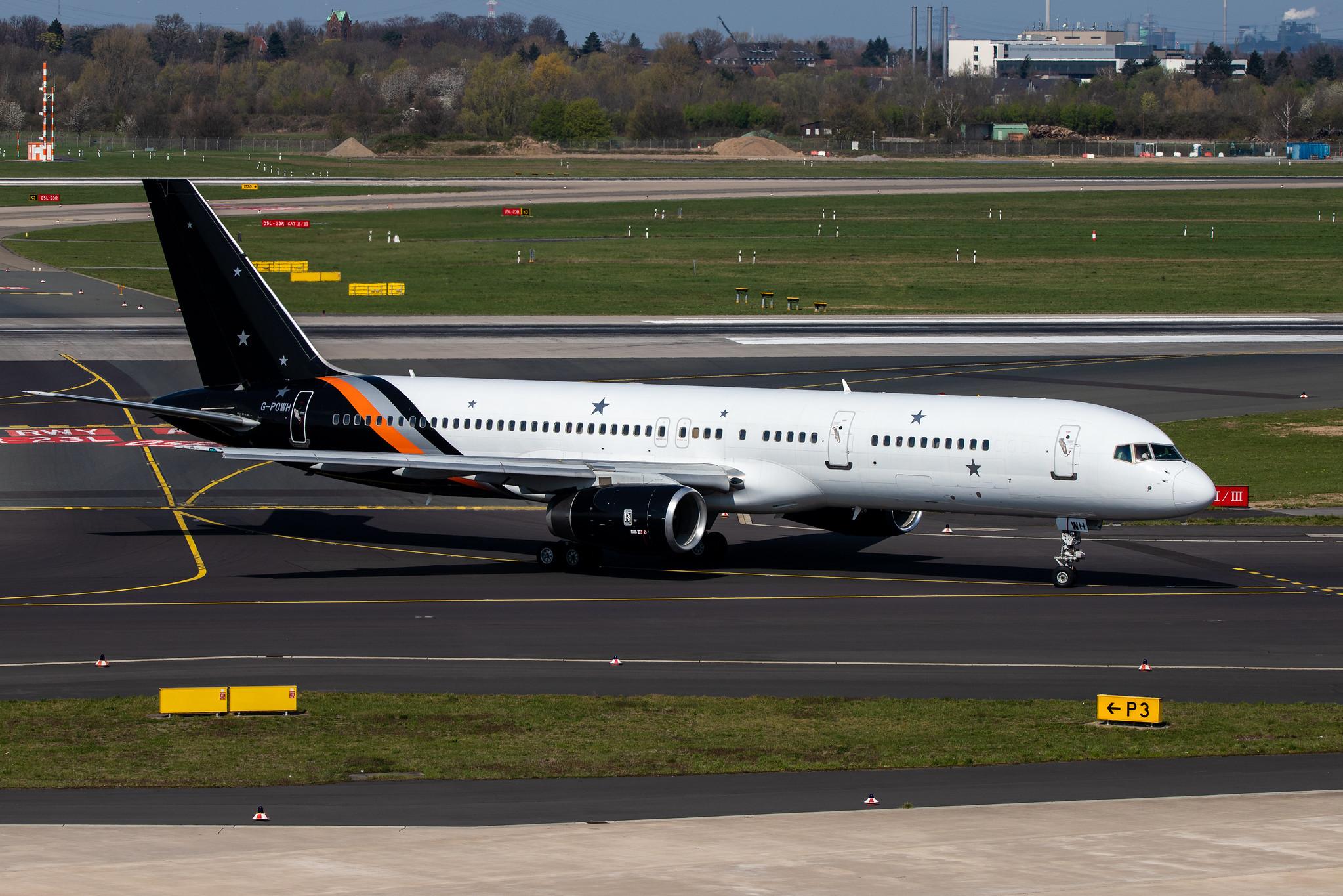 Düsseldorf Airport: Titan Airways (ZT / AWC) |  Boeing 757-256 B752 | G-POWH | MSN 29308