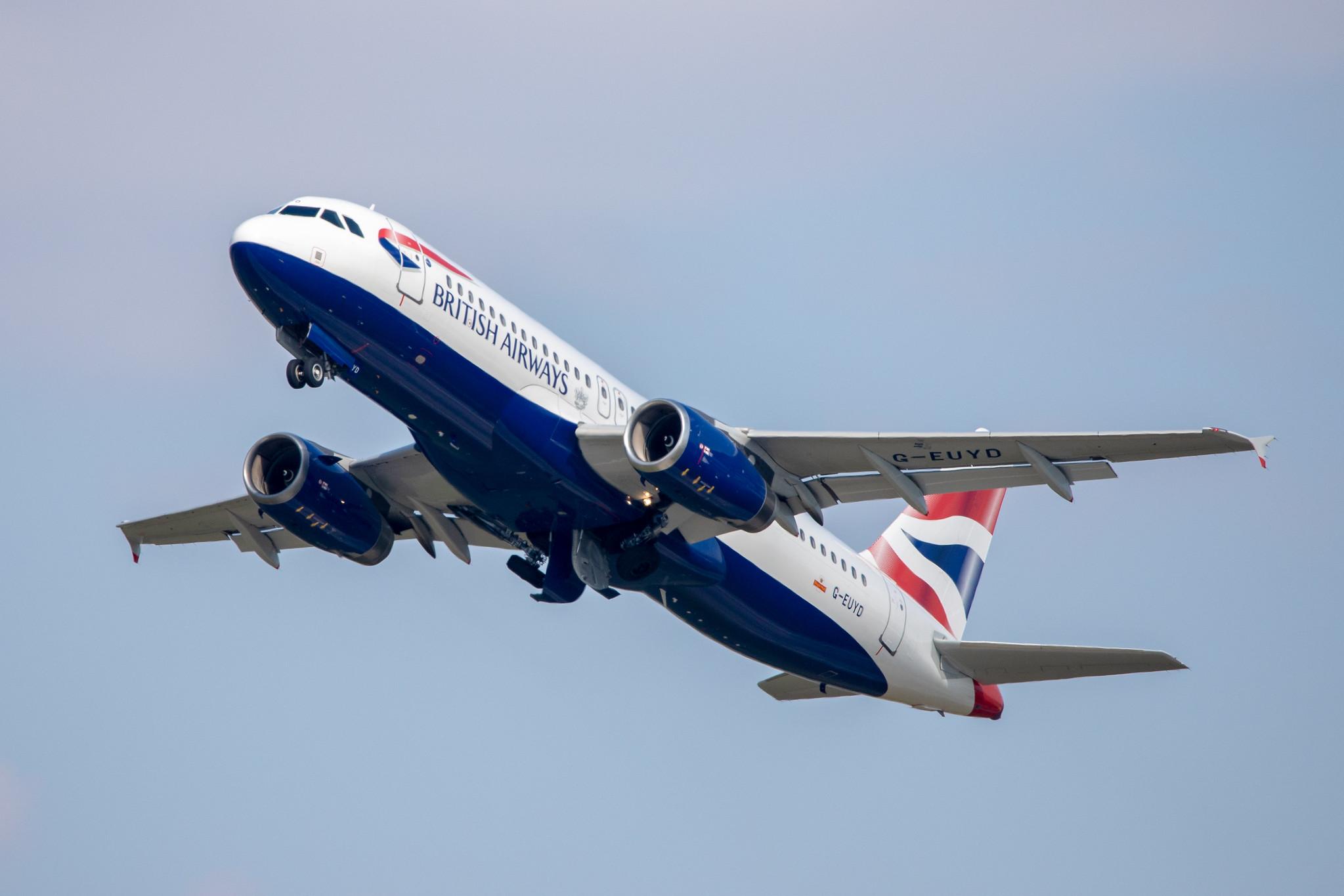 Düsseldorf Airport: British Airways (BA / BAW) |  Airbus A320-232 A320 | G-EUYD | MSN 3726