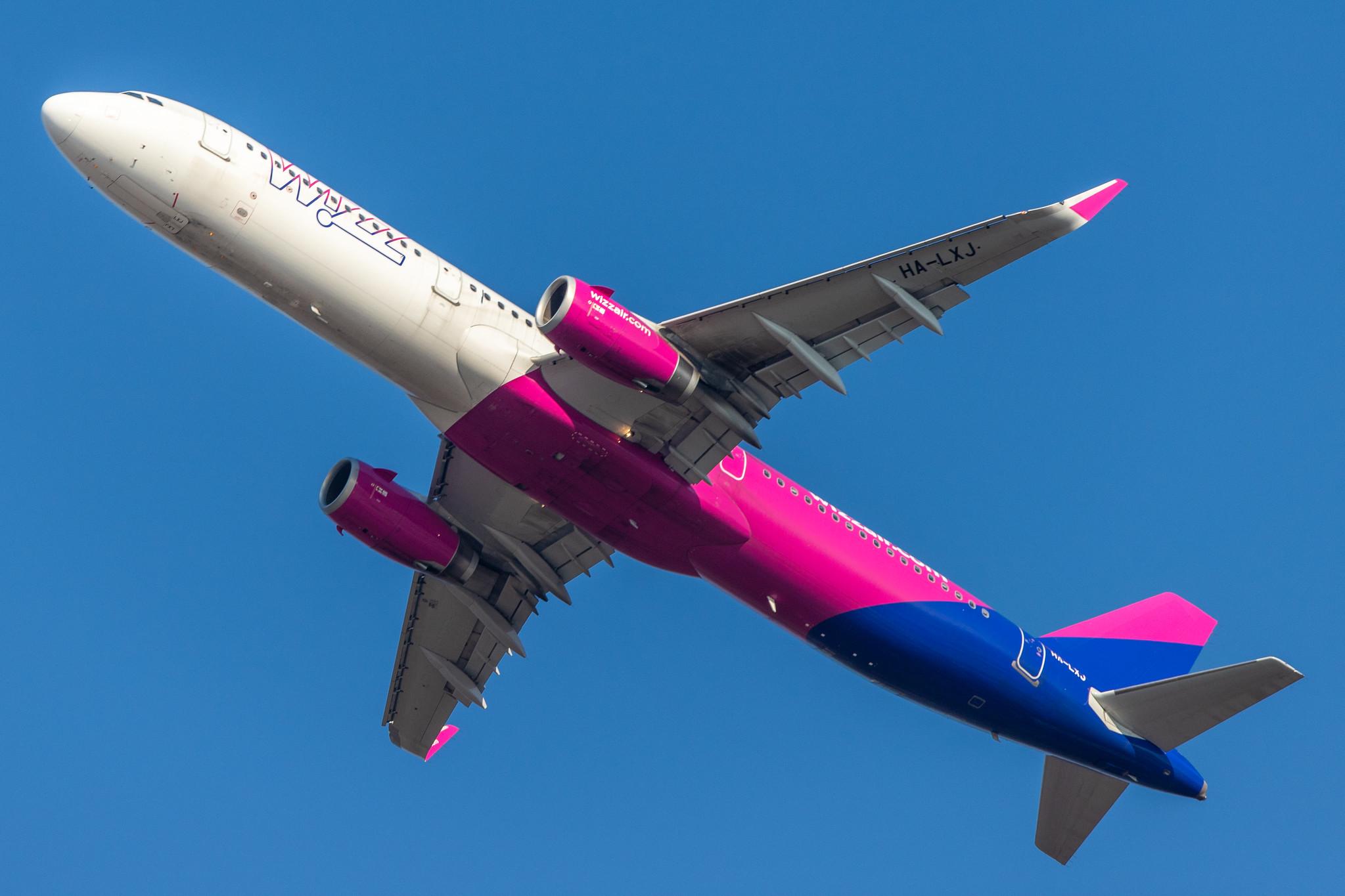 Köln Bonn Airport: Wizz Air (W6 / WZZ) |  Airbus A321-231 A321 | HA-LXJ | MSN 7316