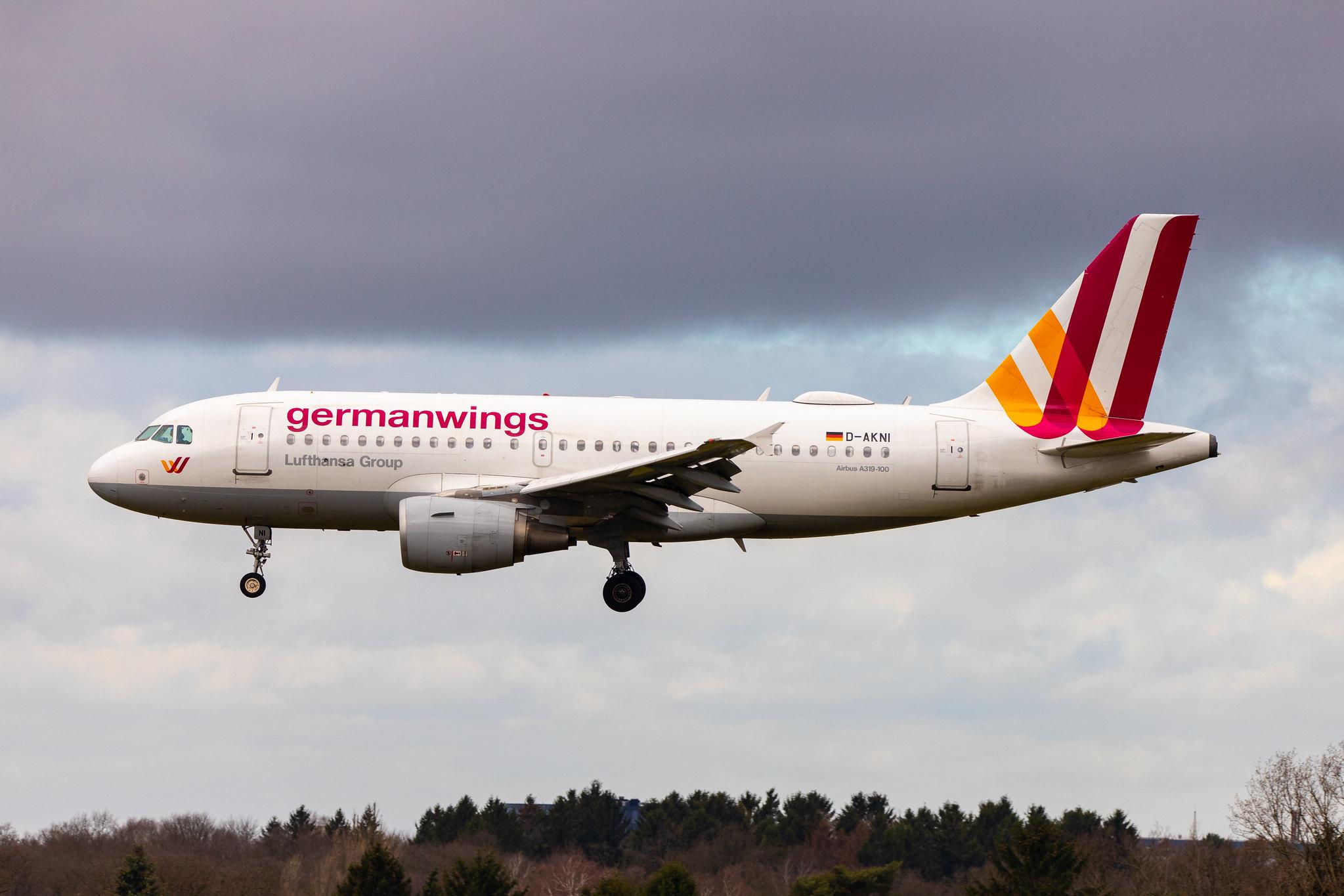 Hamburg Airport: Eurowings (EW / EWG) | Operator: Germanwings | Airbus A319-112 A319 | D-AKNI | MSN 1016