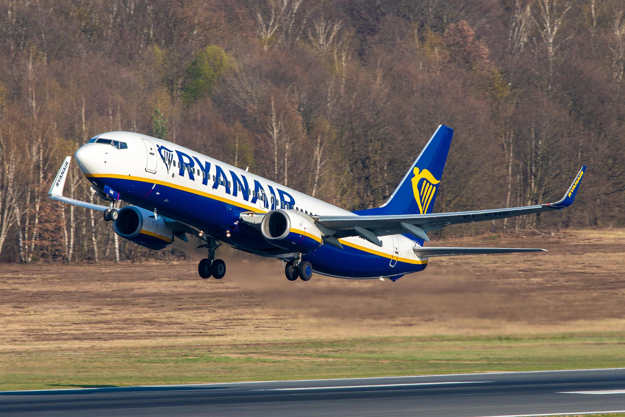 Köln Bonn Airport: Ryanair (FR / RYR) |  Boeing 737-8AS B738 | EI-ENE | MSN 34976