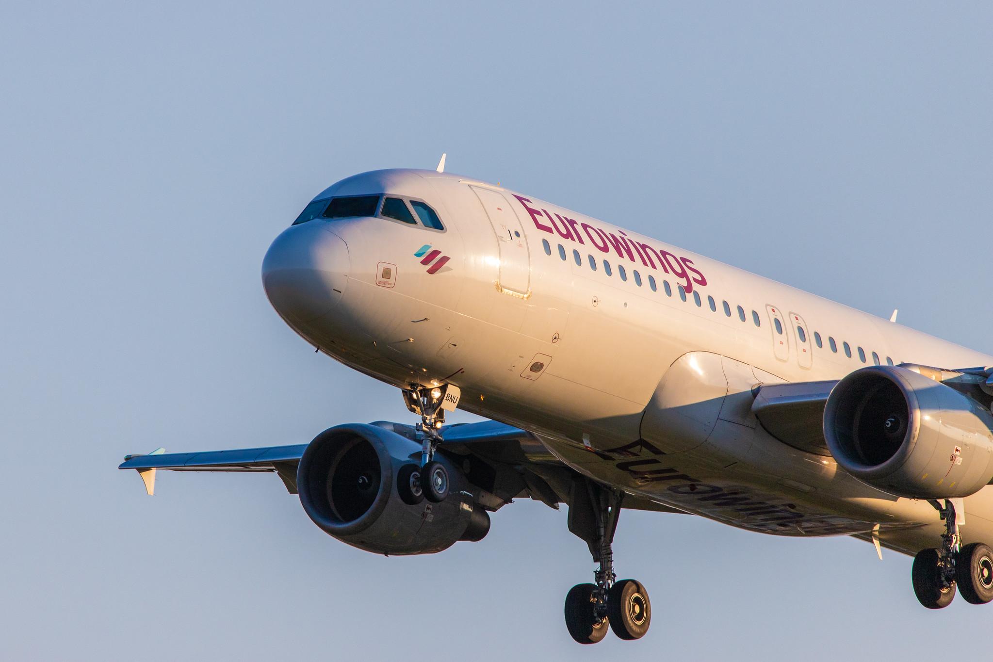 Hamburg Airport: Eurowings (EW / EWG) |  Airbus A320-214 A320 | D-ABNU | MSN 2591