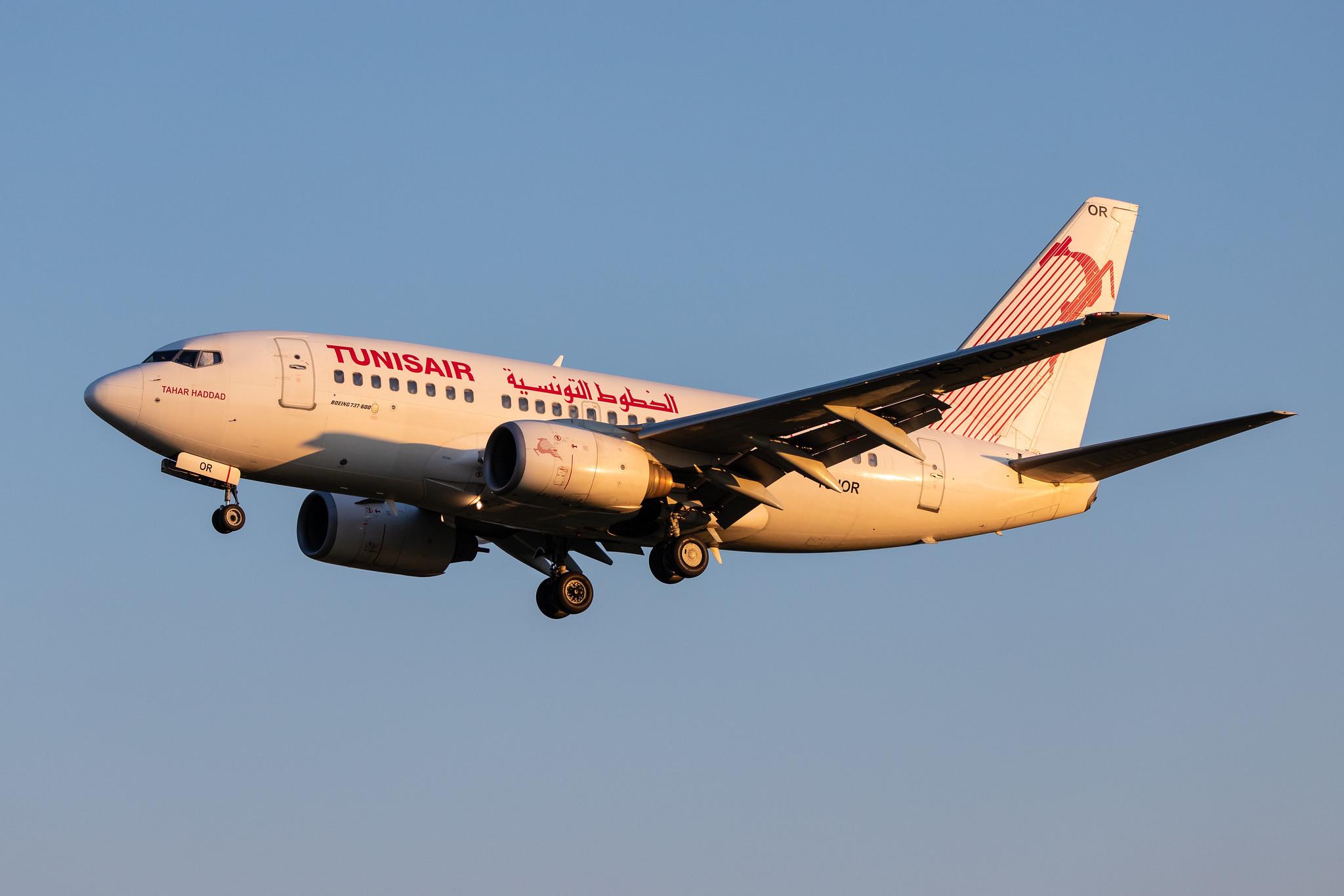 Hamburg Airport: Tunisair (TU / TAR) |  Boeing 737-6H3 B736 | TS-IOR | MSN 29502